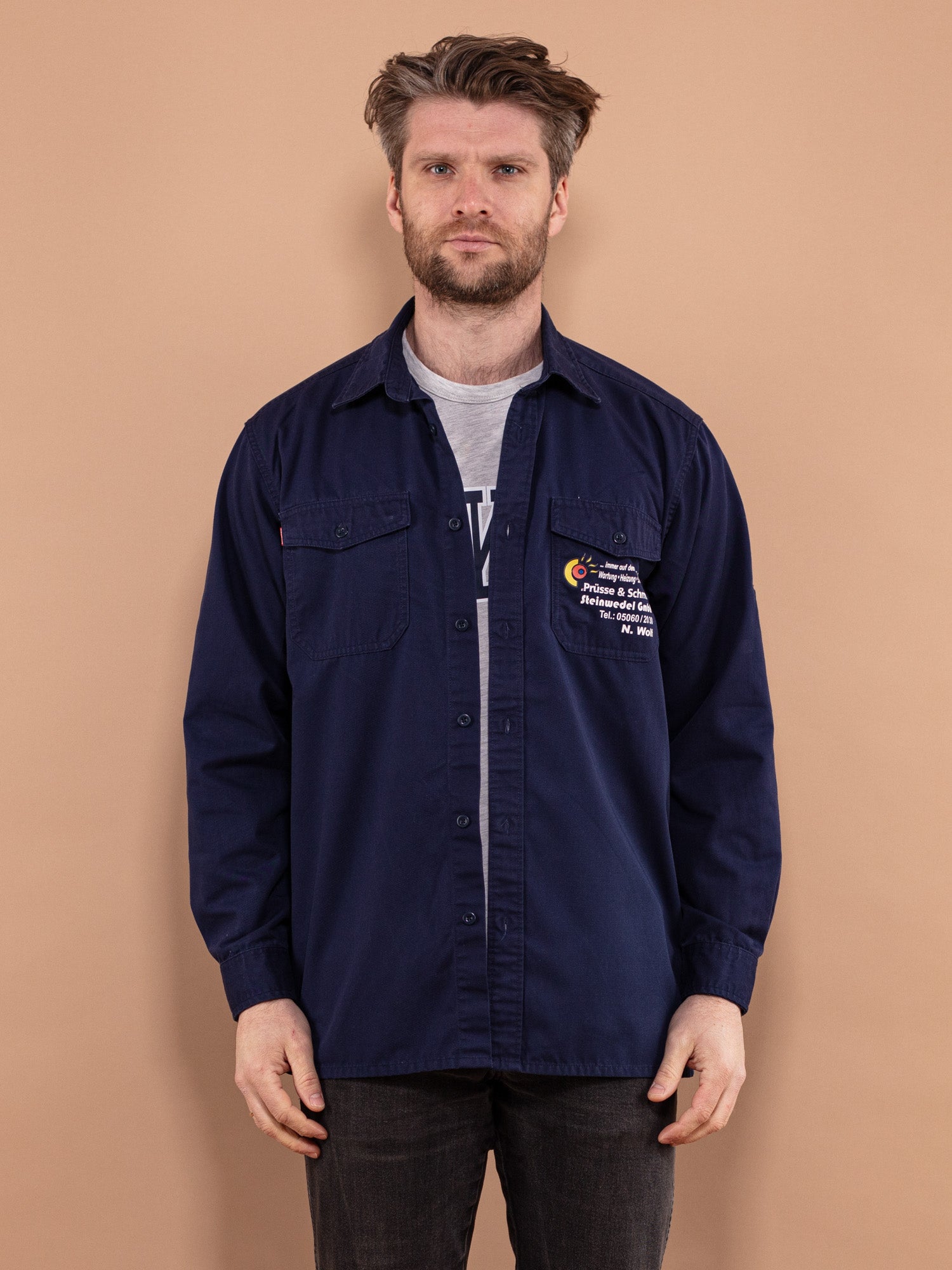 Vintage 00's Men Work Shirt by Northern Grip