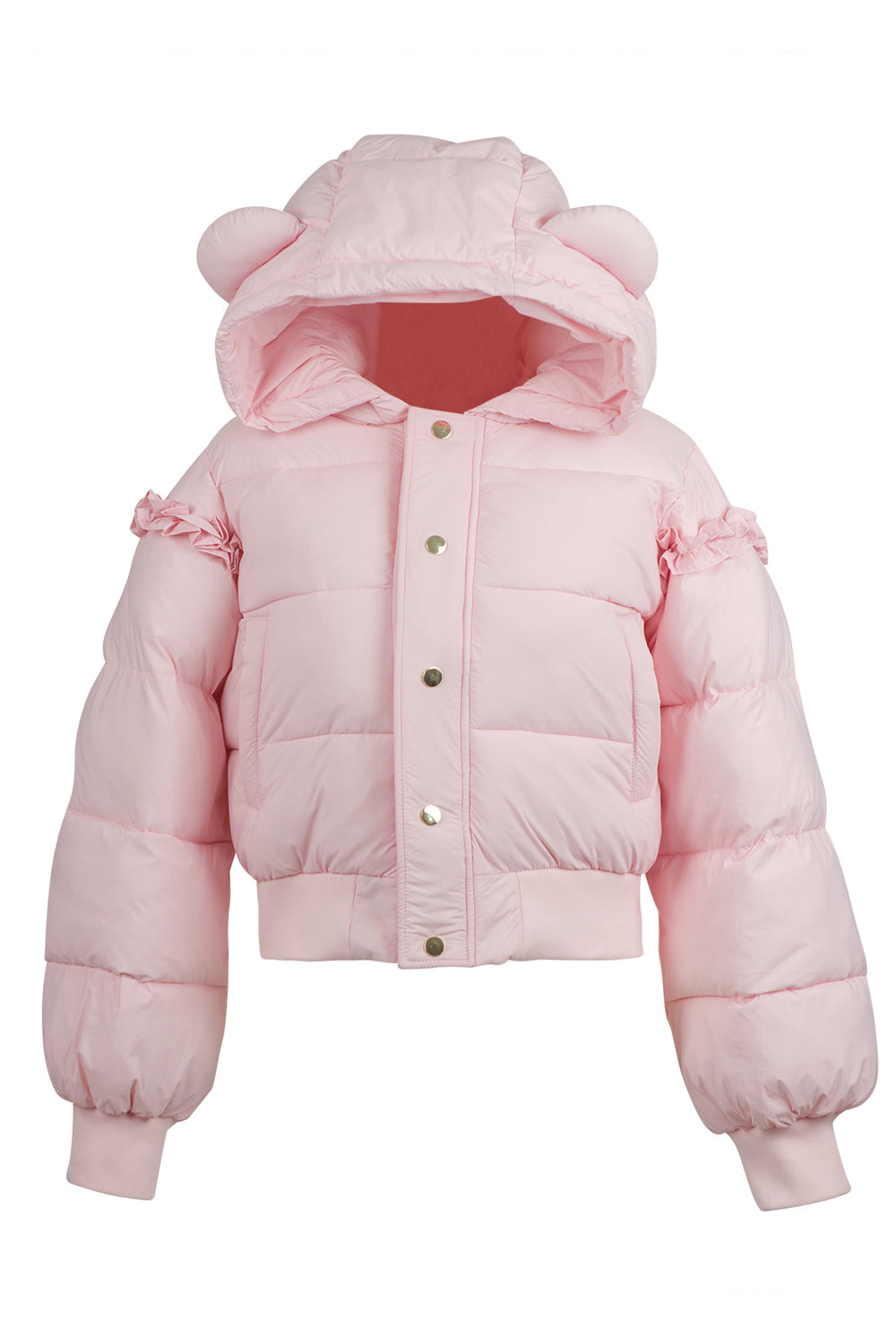 Pink Marshmallow Bear Puffer by Miss Candyholic