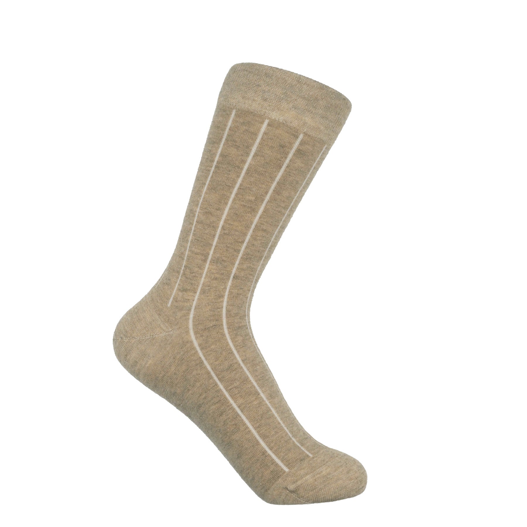 Indulgent Cashmere Women's Socks - Beige by Peper Harow