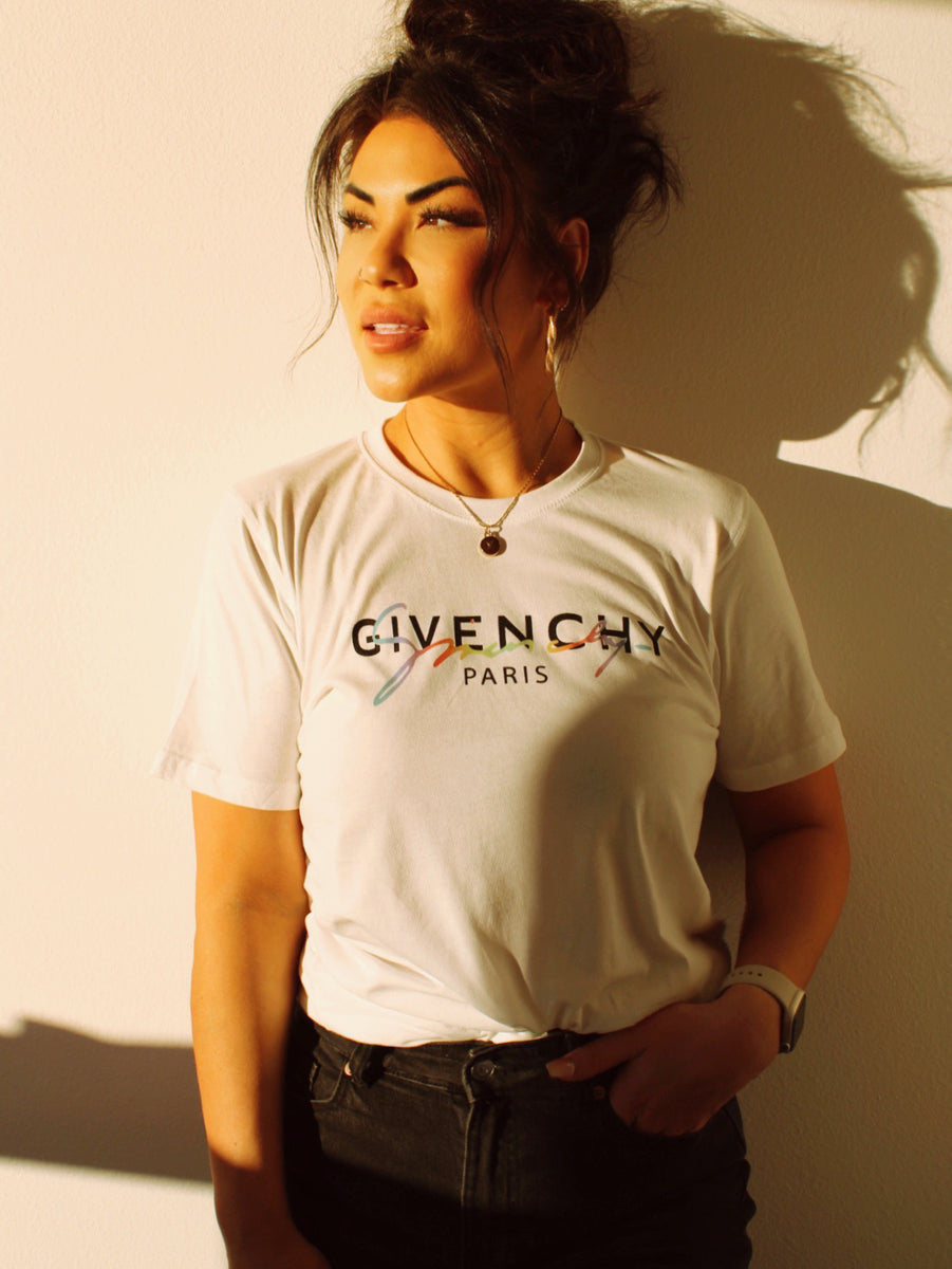 5TH AVE TEE IN WHITE by RAËLIV