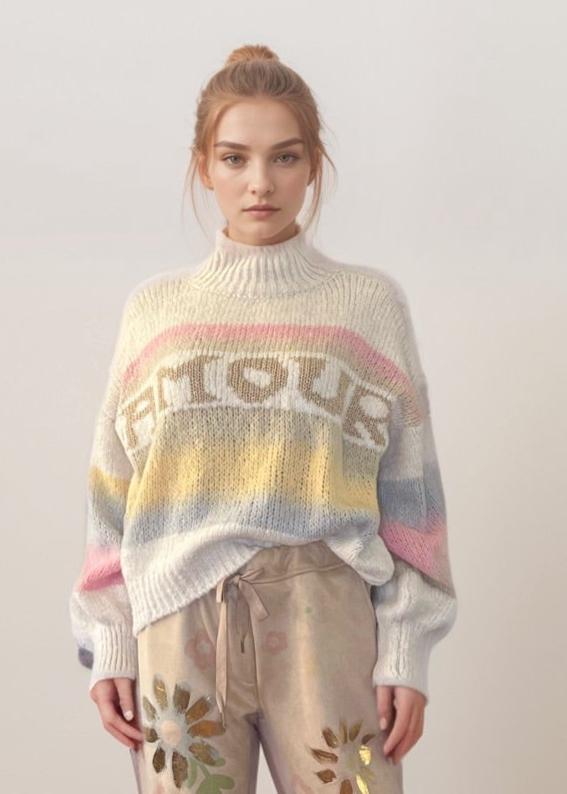 Amaranth Sweater - Cream by Sierra Deene