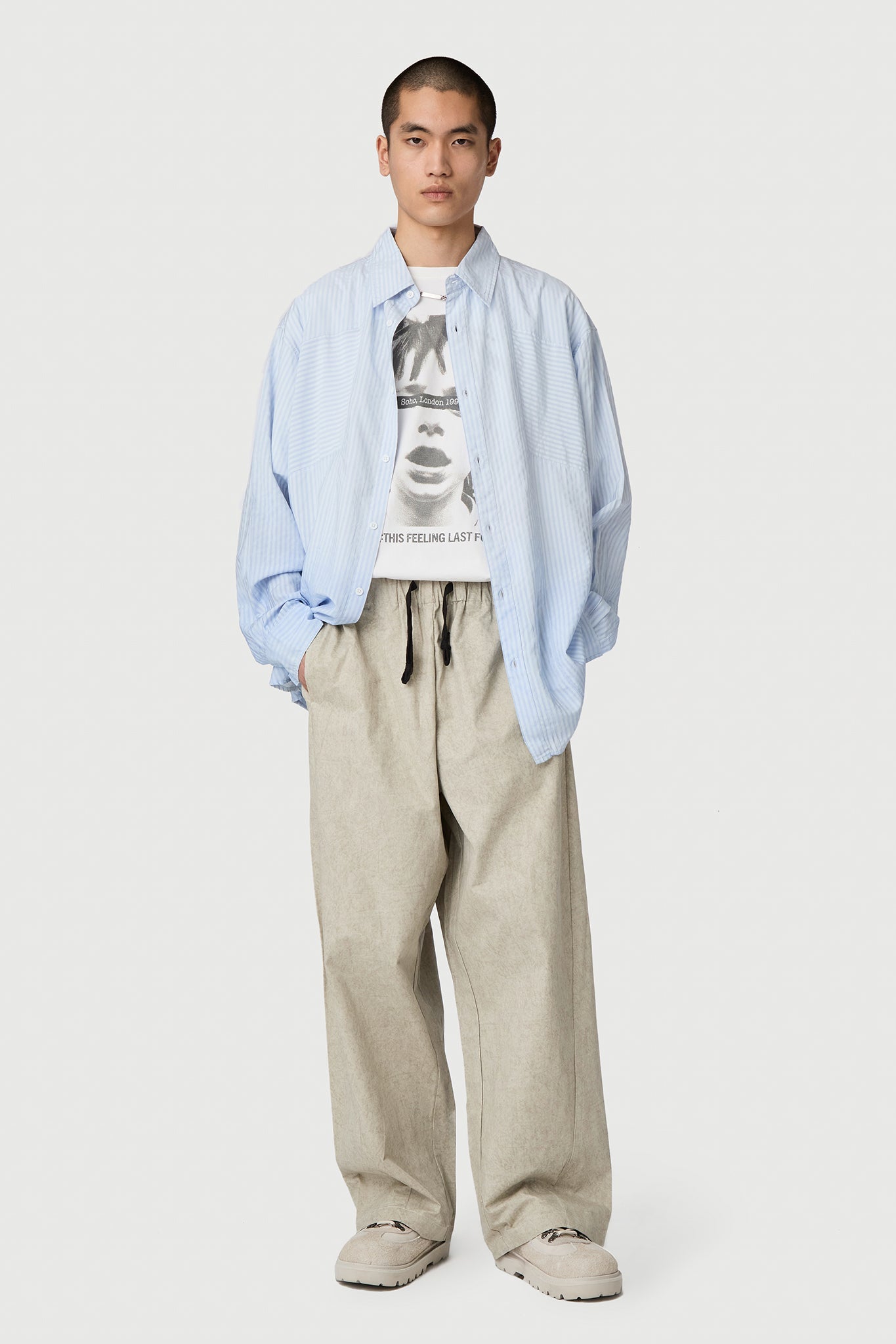 ACU PANT LIGHT STONE by Acupuncture1993