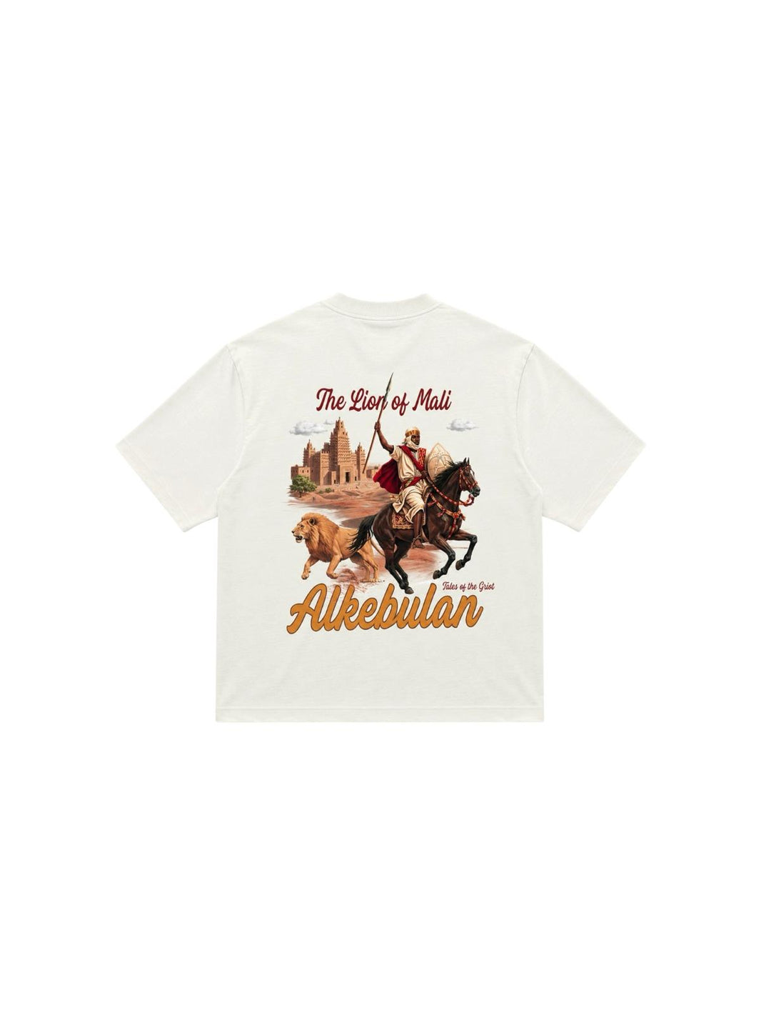 Lion of Mali T-Shirt by Alkebulan