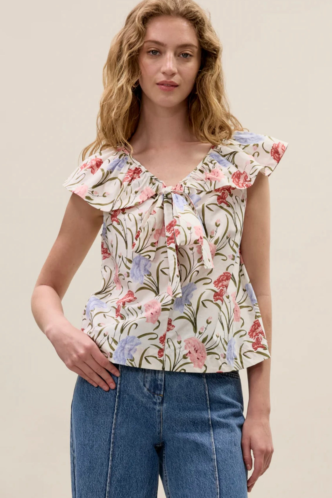 Acosanti Floral Top by Sierra Deene
