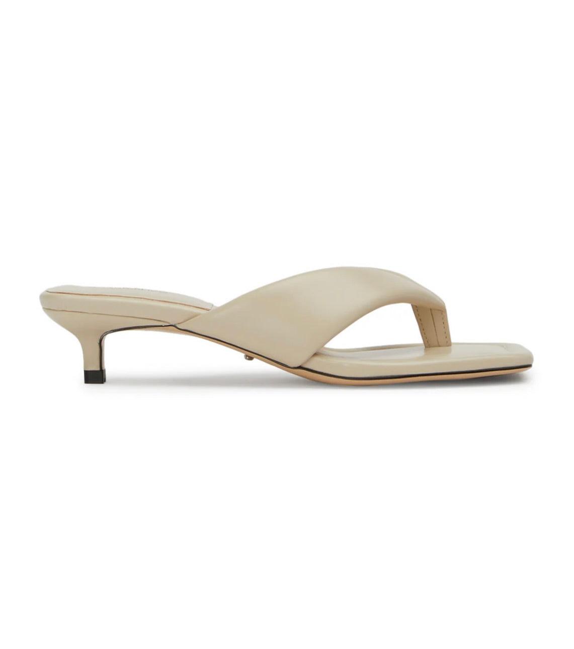 Tropic Heels in Vanilla Nappa by Sierra Deene