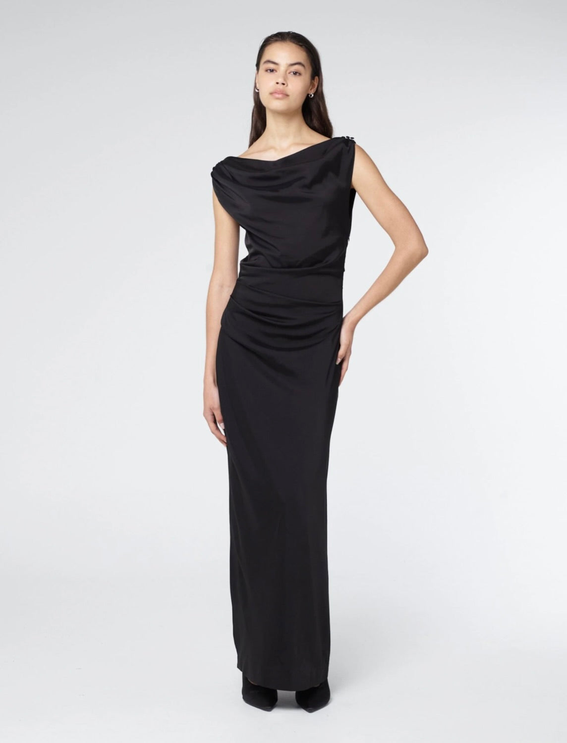 THIRD FORM Athena Off-Shoulder Maxi Dress by Sierra Deene