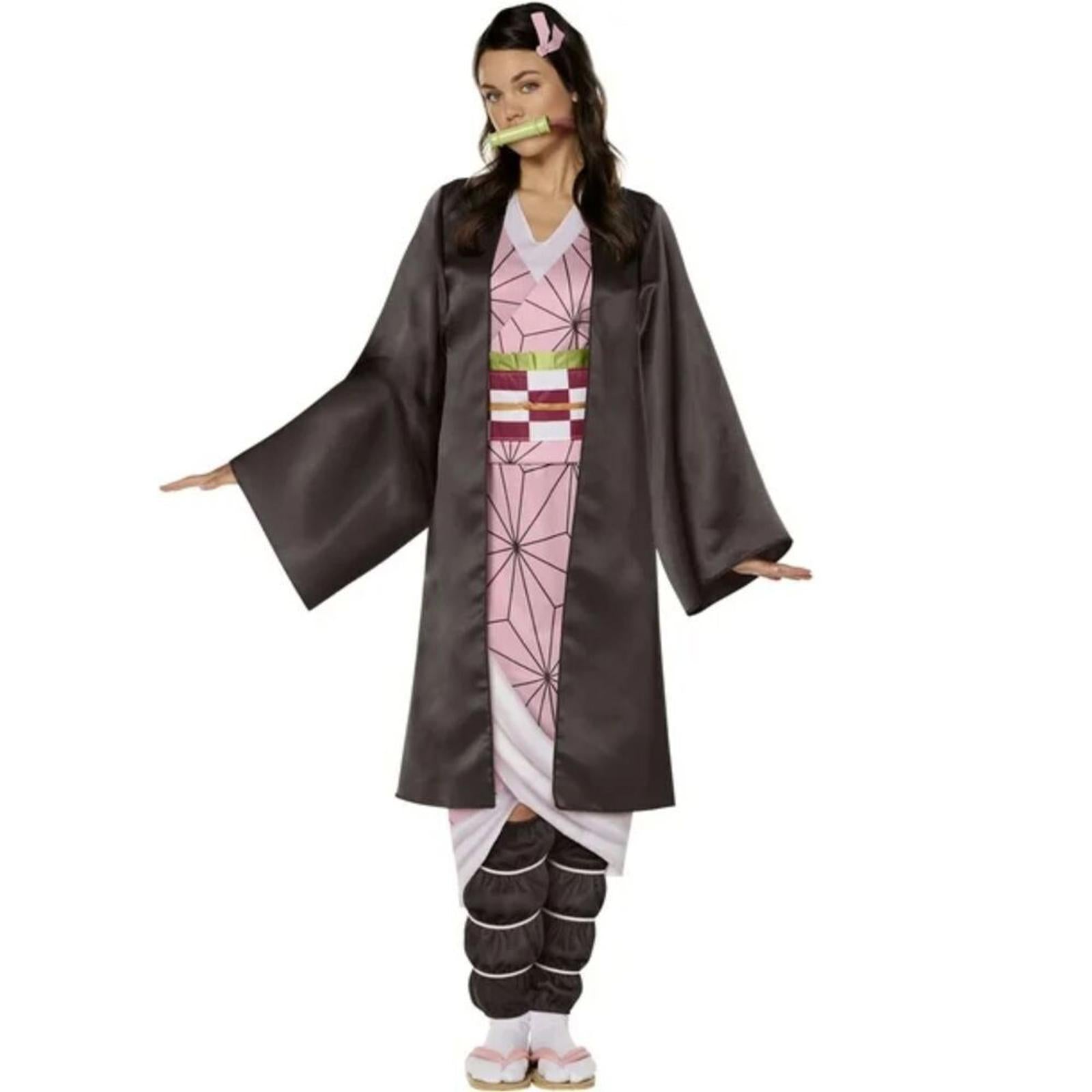 NWT Demon Slayer Nezuko Adult Costume Women's Size XL Anime by Hot Girl Secondhand