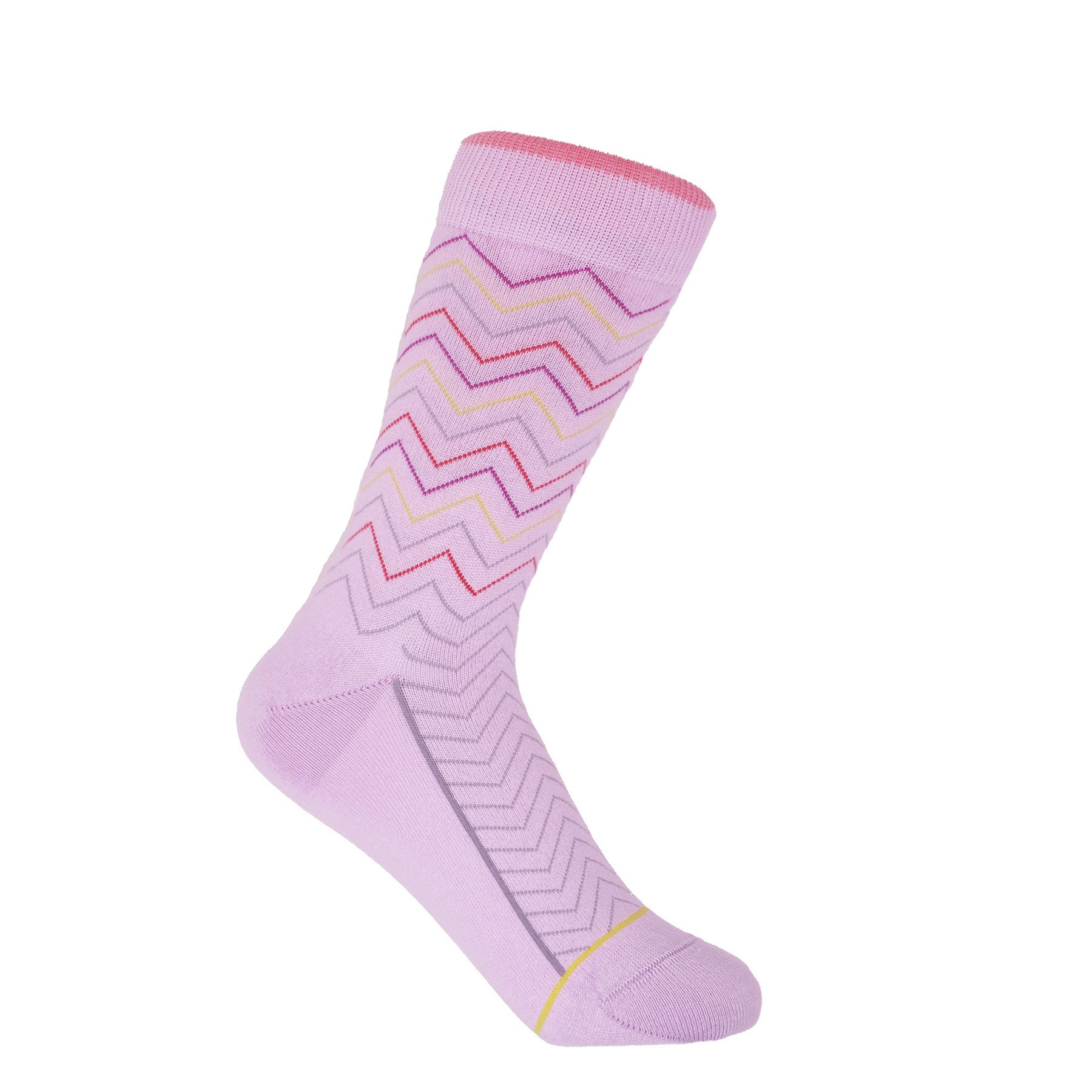 Oblique Women's Socks - Lilac by Peper Harow