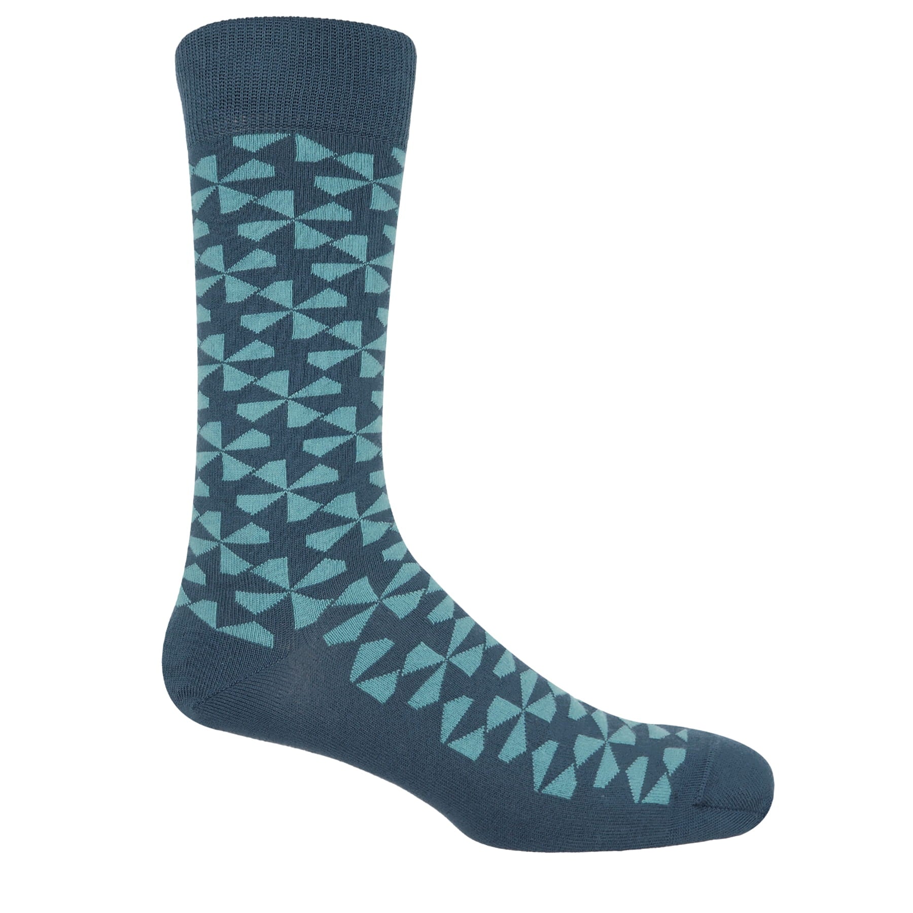 Windmill Men's Socks - Blue by Peper Harow