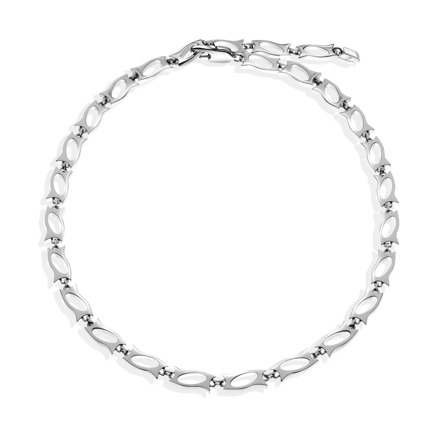 Pioneer|Blade Segment Necklace by Outsider Artist