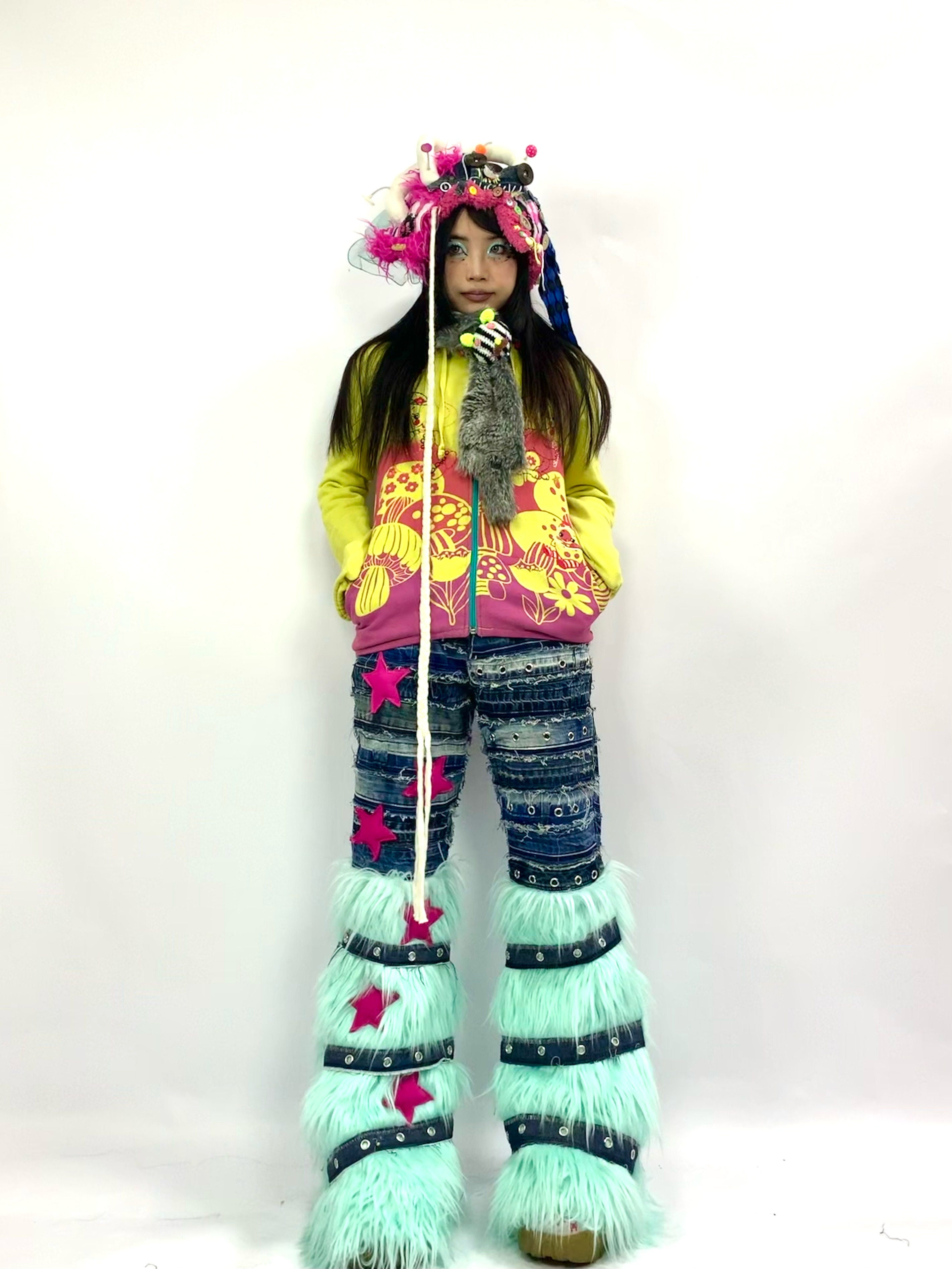 Y2K Harajuku Denim Pants - SaraPhines by Land Decora
