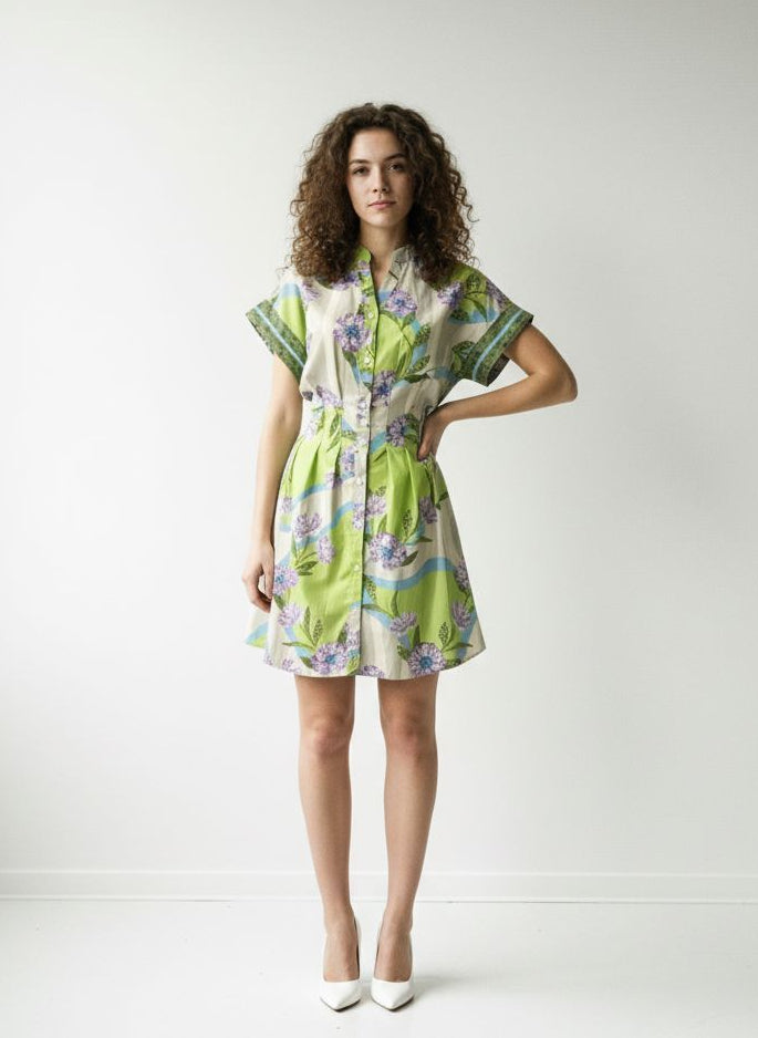 LAVENDER BLOOM YANA DRESS by Maude Vivante