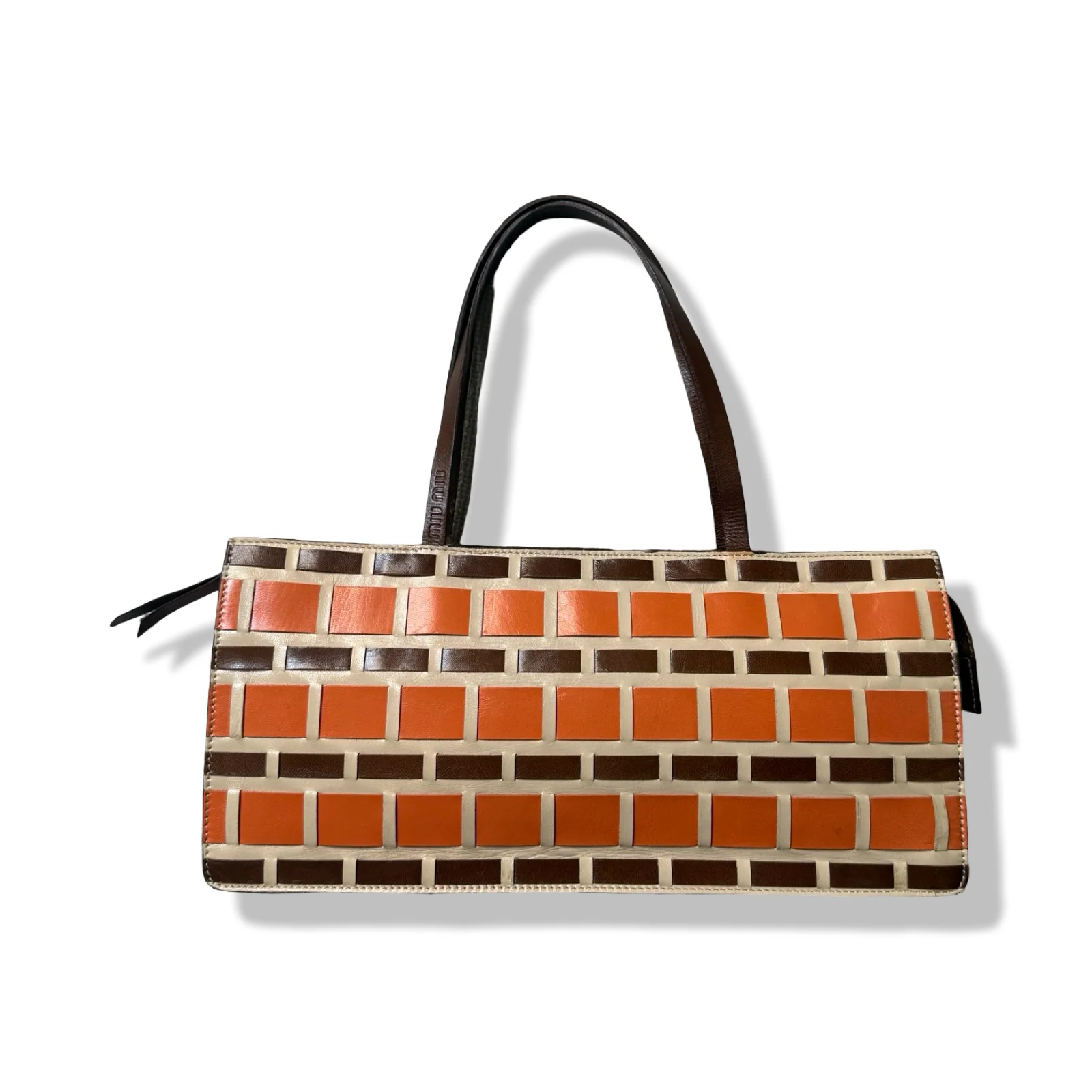 Miu Miu Vintage Woven Waffle Bag by The Vintage New Yorker