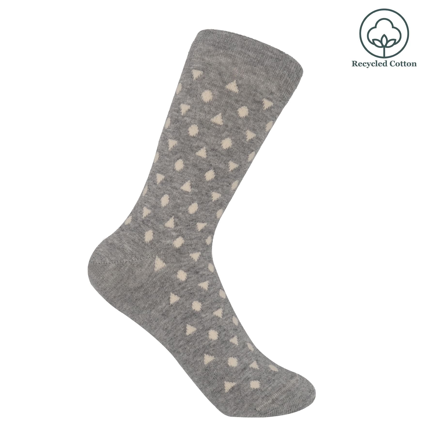 Confetti Women's Socks - Grey by Peper Harow