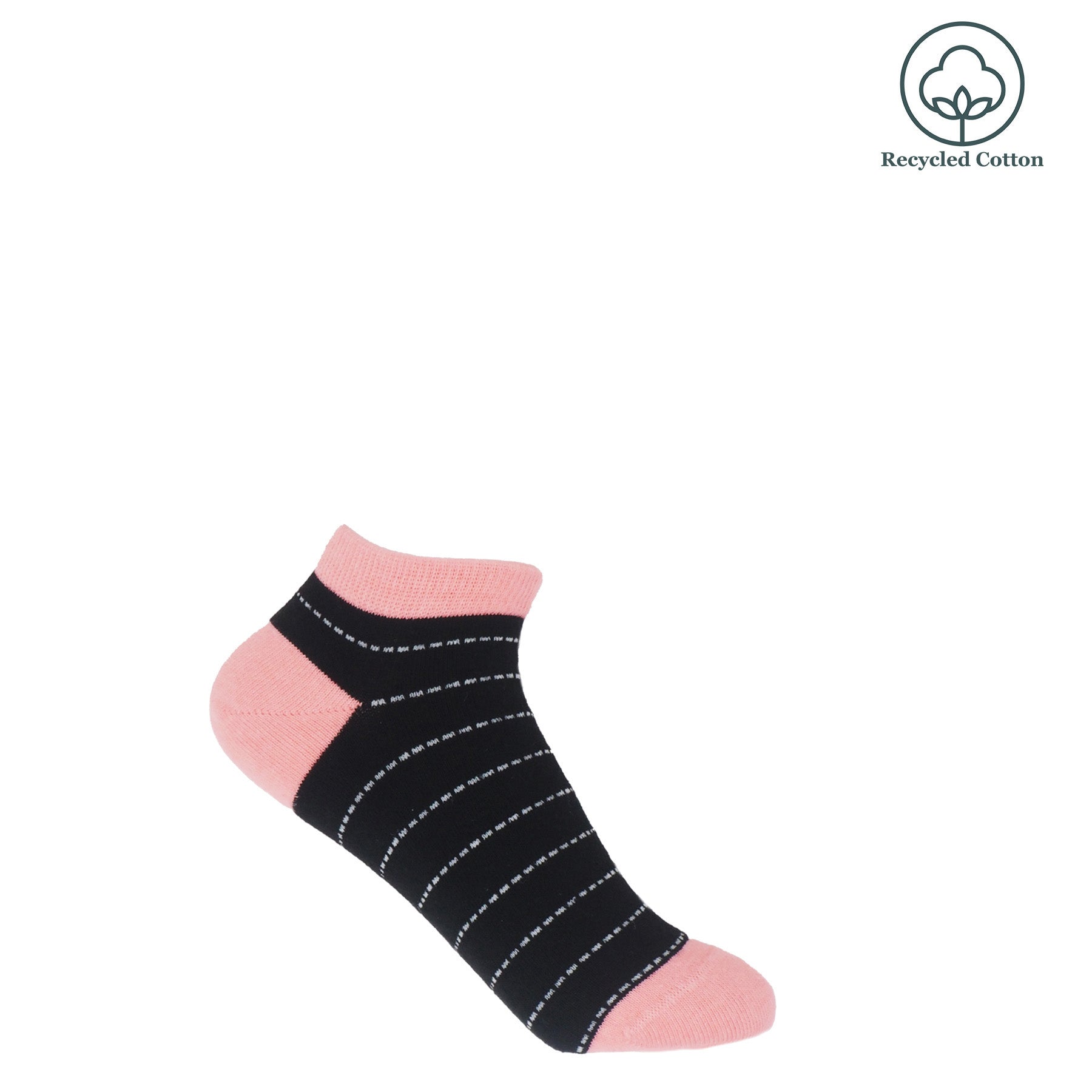 Dash Women's Trainer Socks - Black by Peper Harow