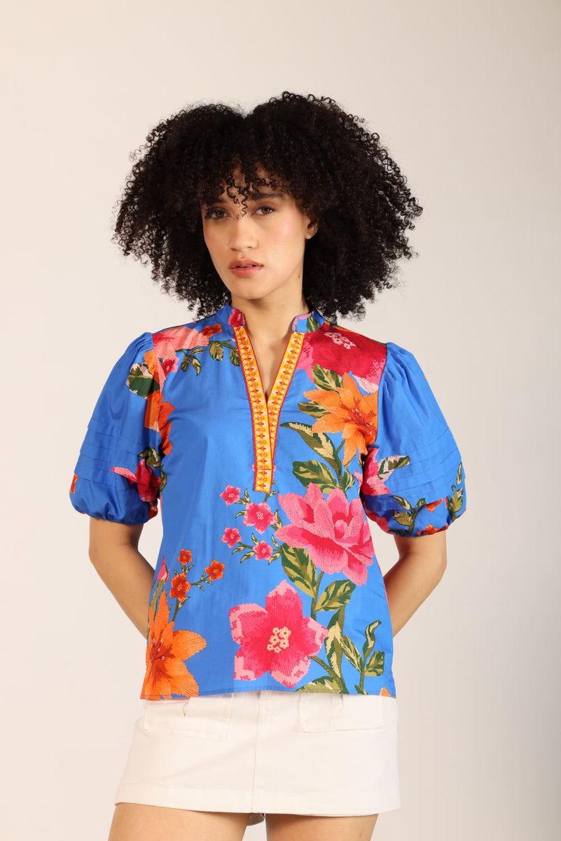 CAPRI BLOSSOM RAYA TOP by Maude Vivante