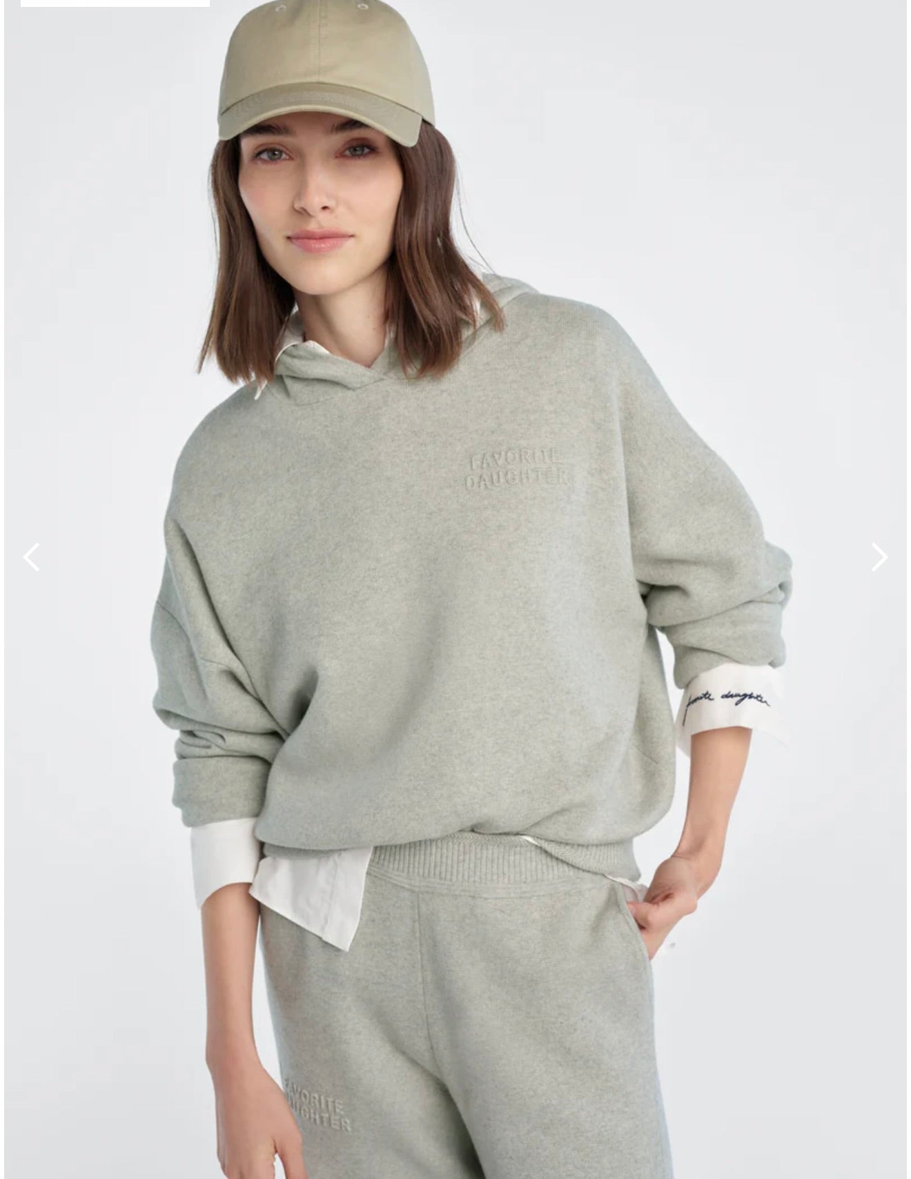 Favorite Daughter The Cropped Fatigue Sisters Hoodie by Sierra Deene