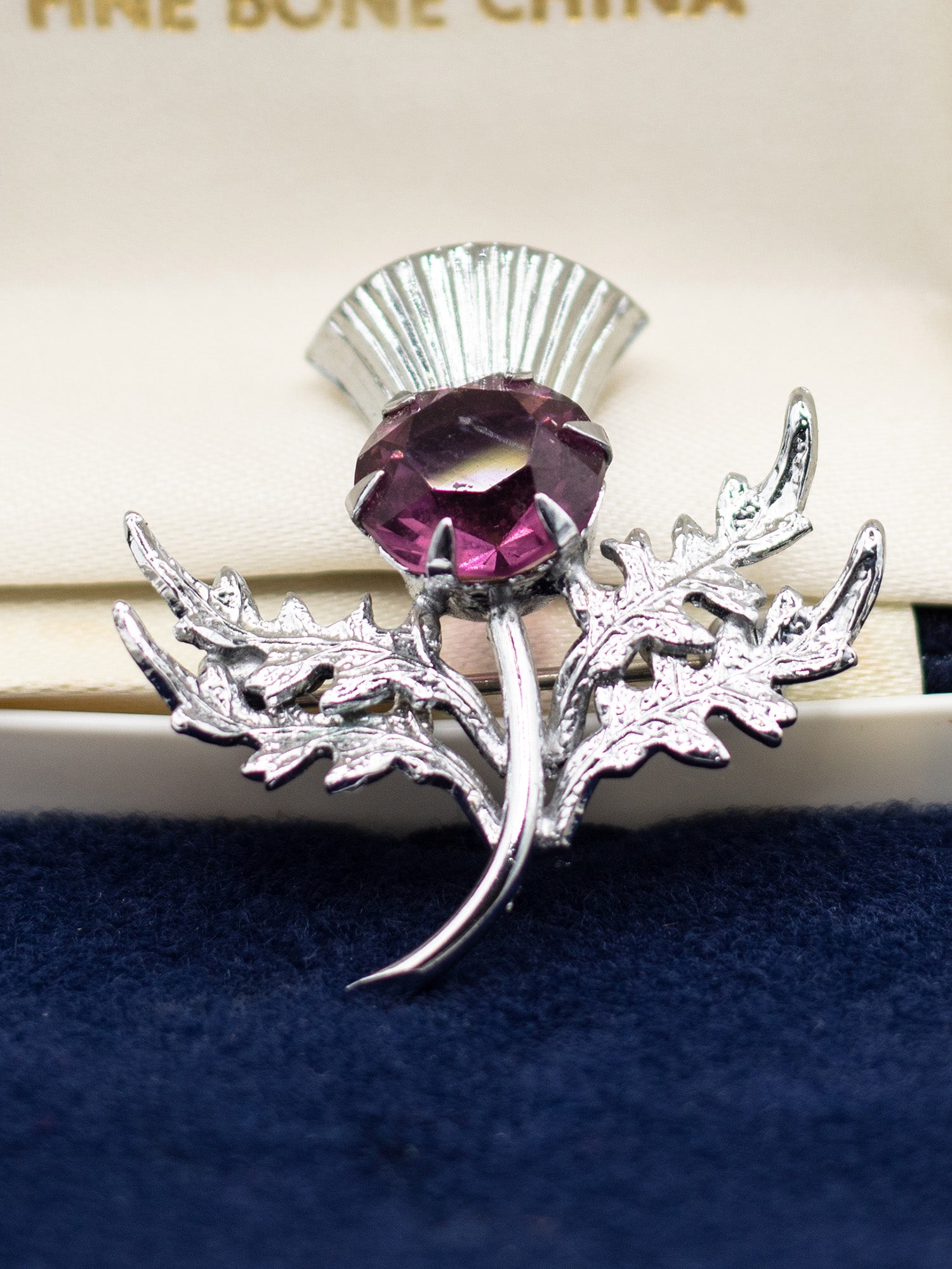 Vintage 60's Scottish Thistle Brooch Brooch by Northern Grip