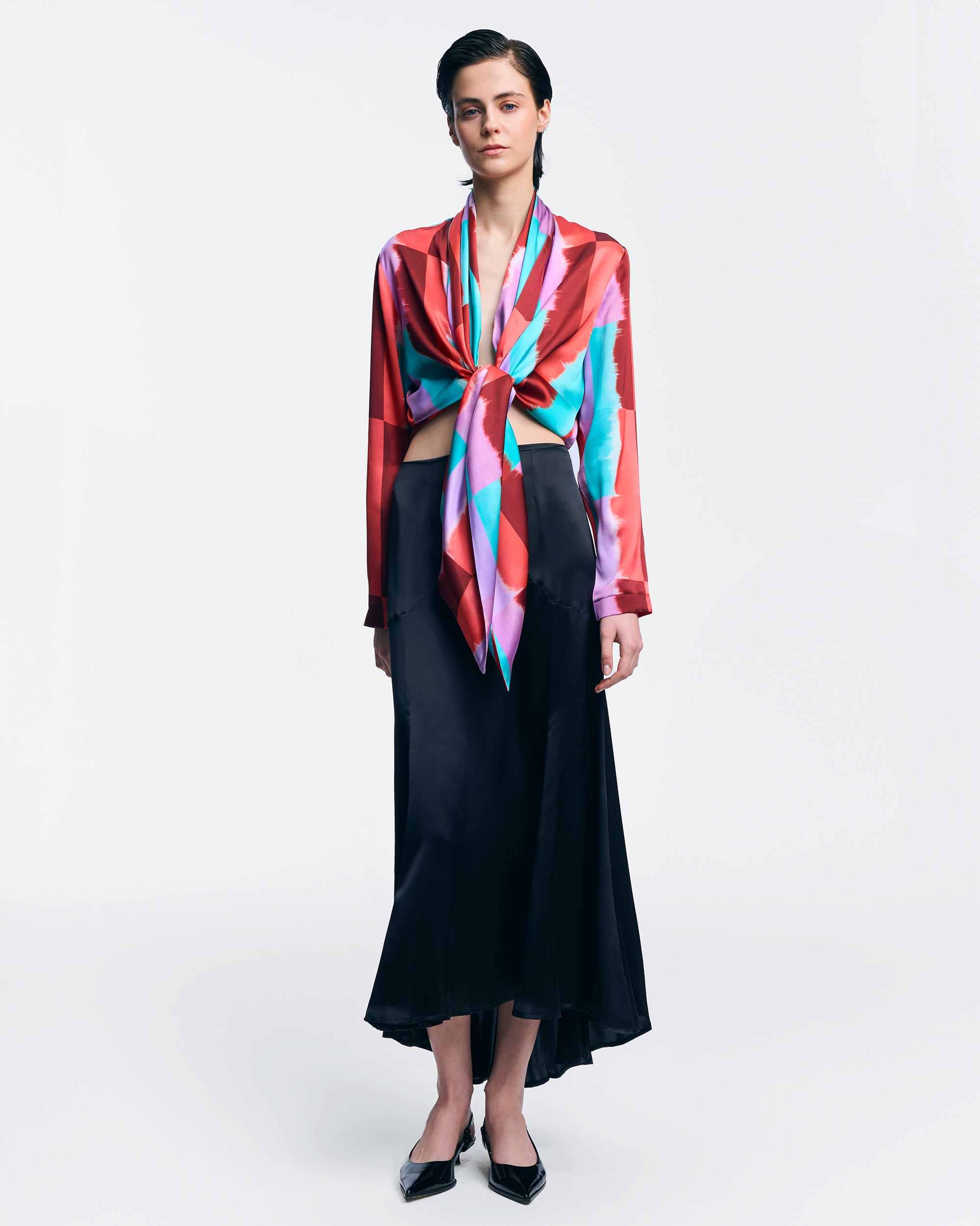 Camille silk blouse by Further Review