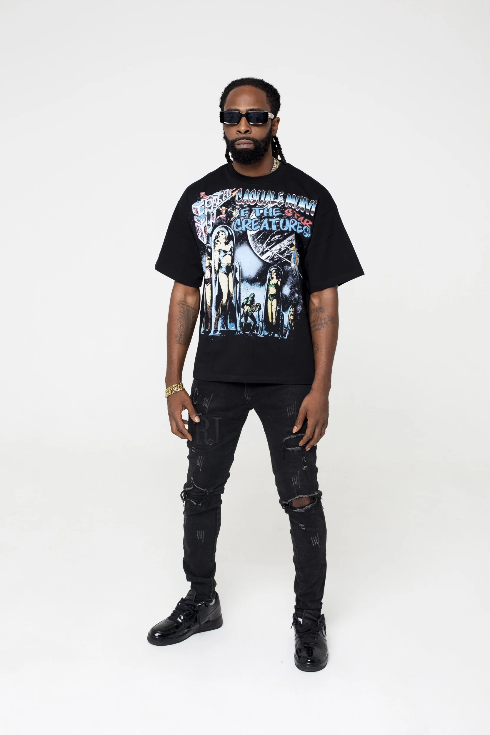 Out Of Space Activities T-Shirt by Casuale Muivi