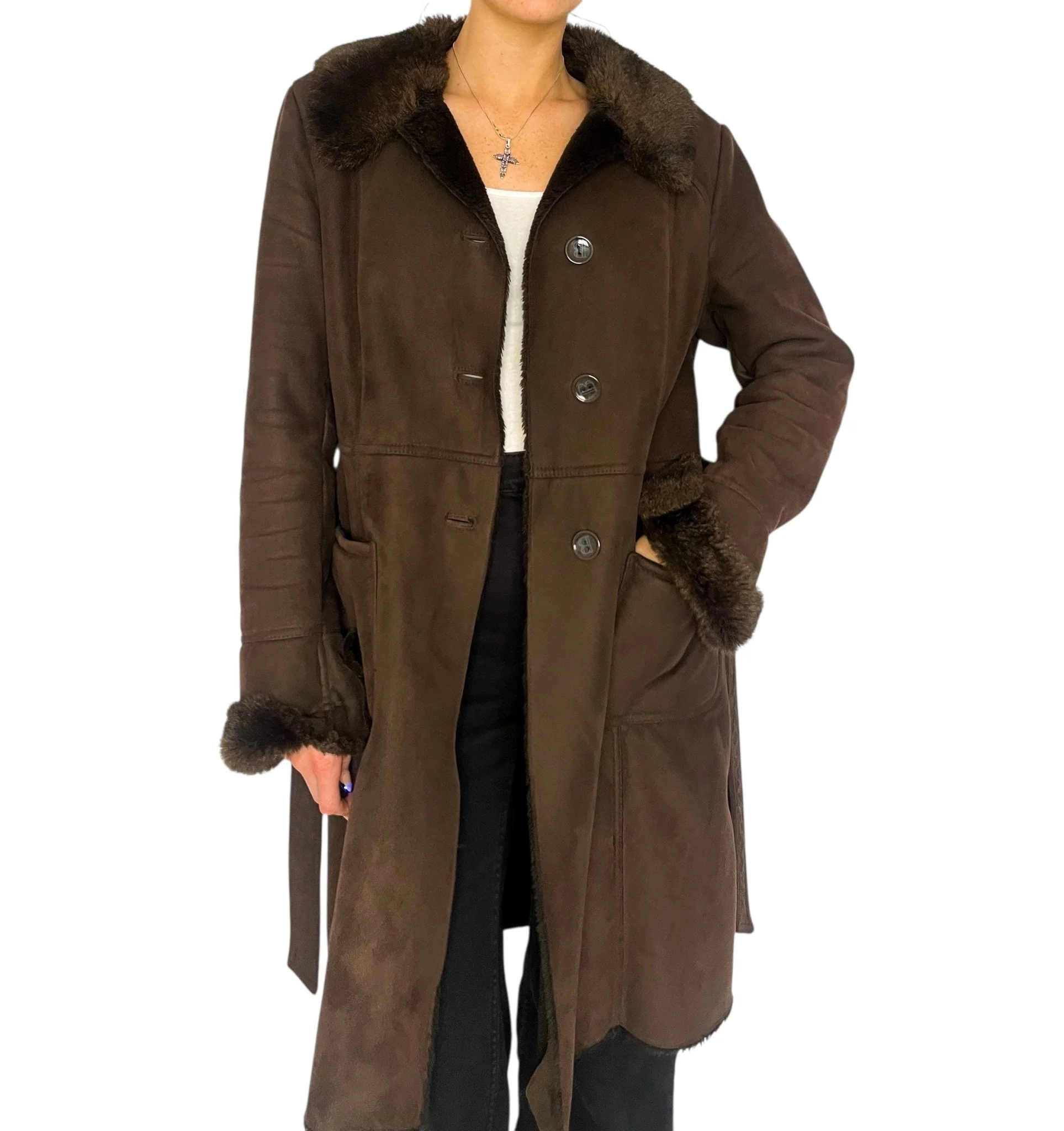 Balmain Faux Fur Coat by Ascensio Vintage