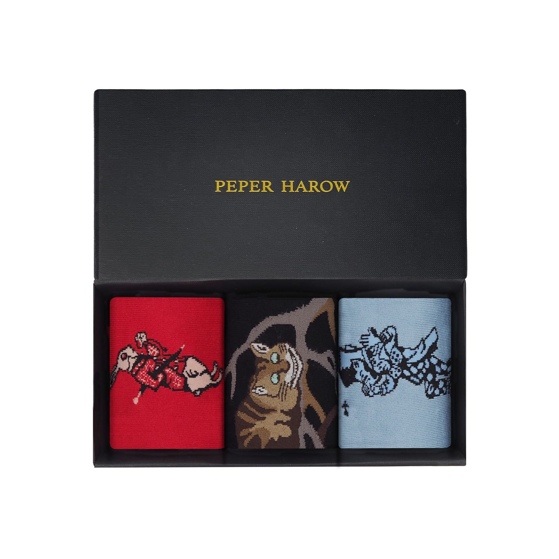 Alice’s Adventures in Wonderland Men’s Socks Gift Box by Peper Harow
