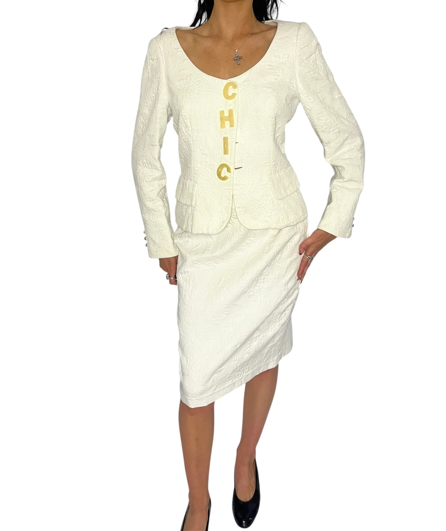 Moschino Cheap and Chic Suit by Ascensio Vintage