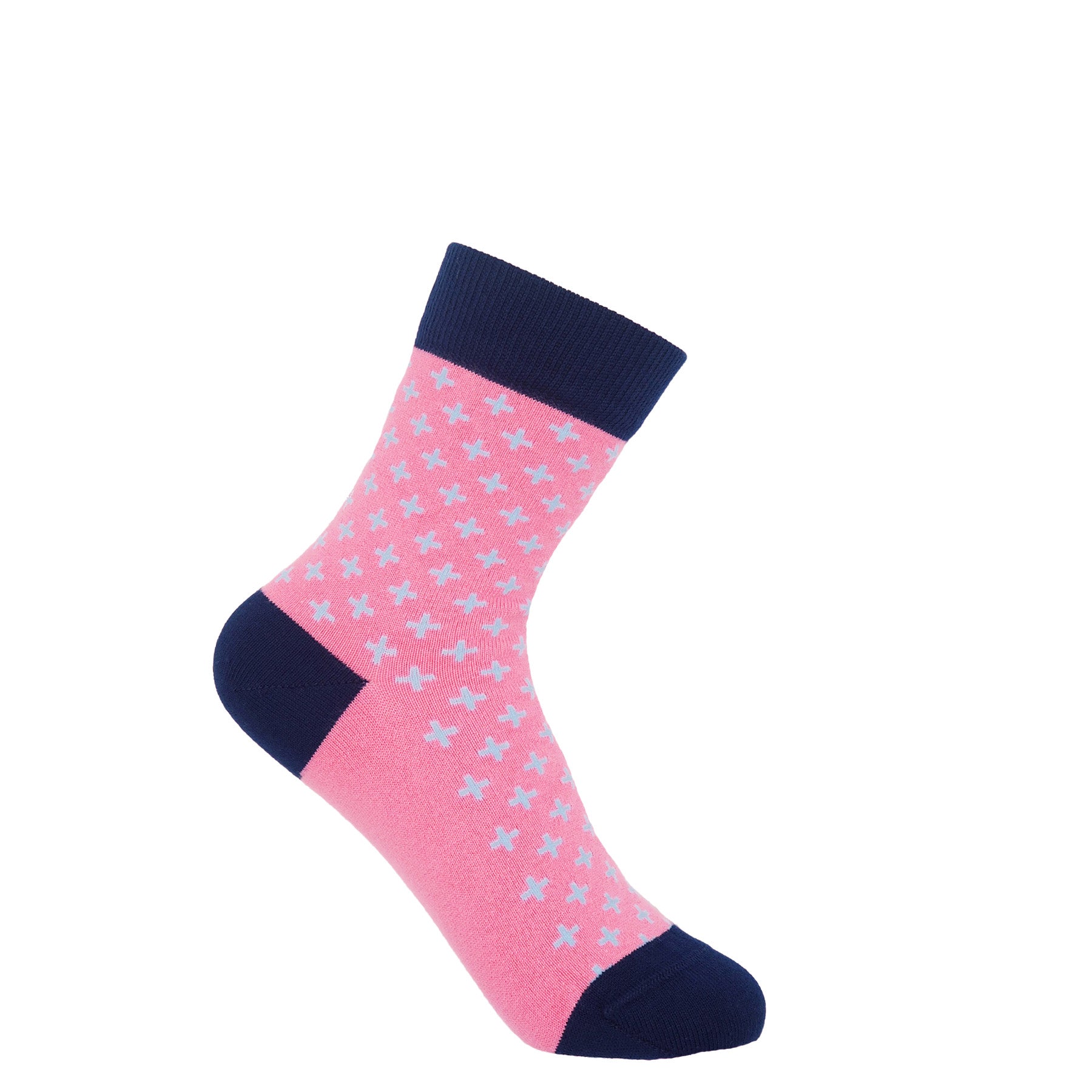 Crosslet Women's Socks - Pink by Peper Harow