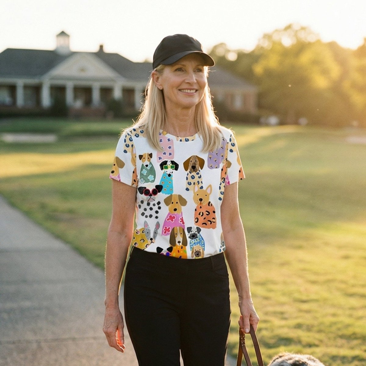 Dog Days Tee by Putter Girl