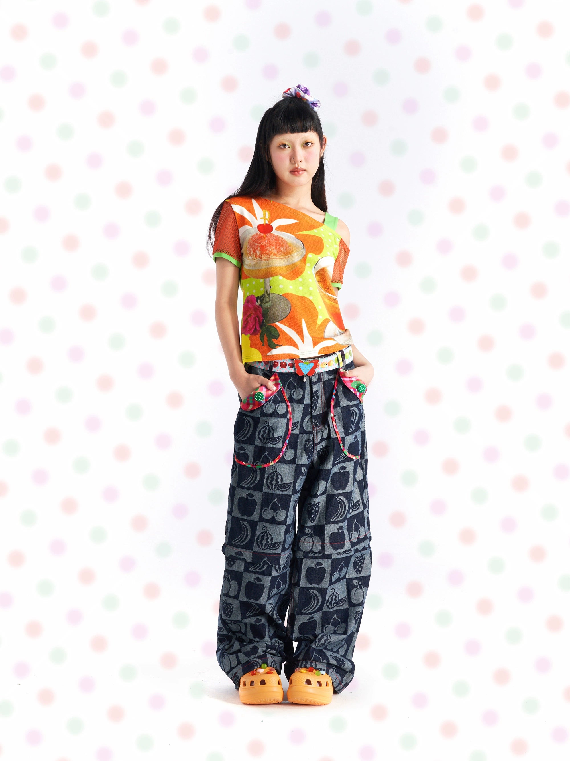 Harajuku T-shirt Sparkling Water T-shirt - Fruits by Land Decora