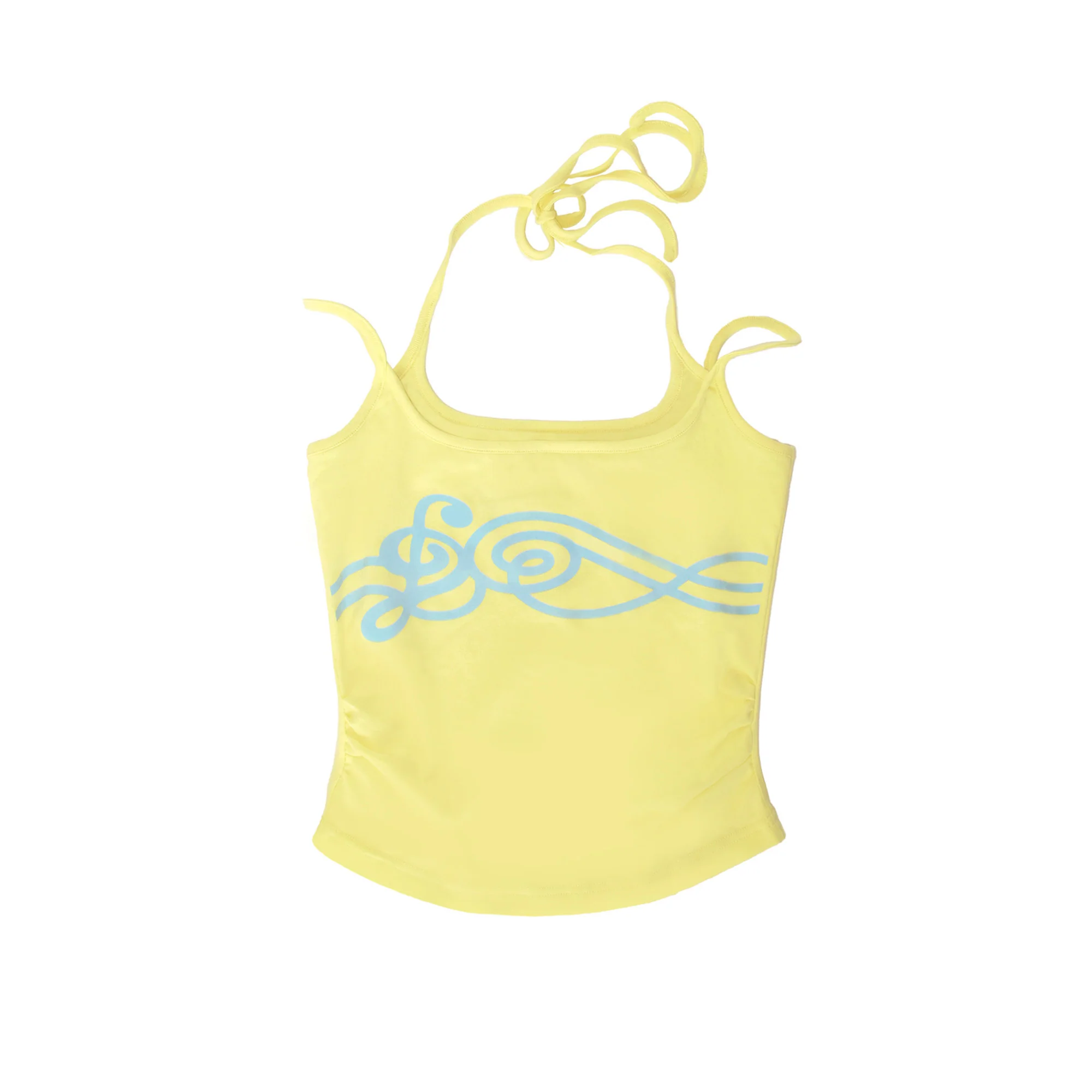 Kawaii Music Note Halter Top - RustSet by Land Decora