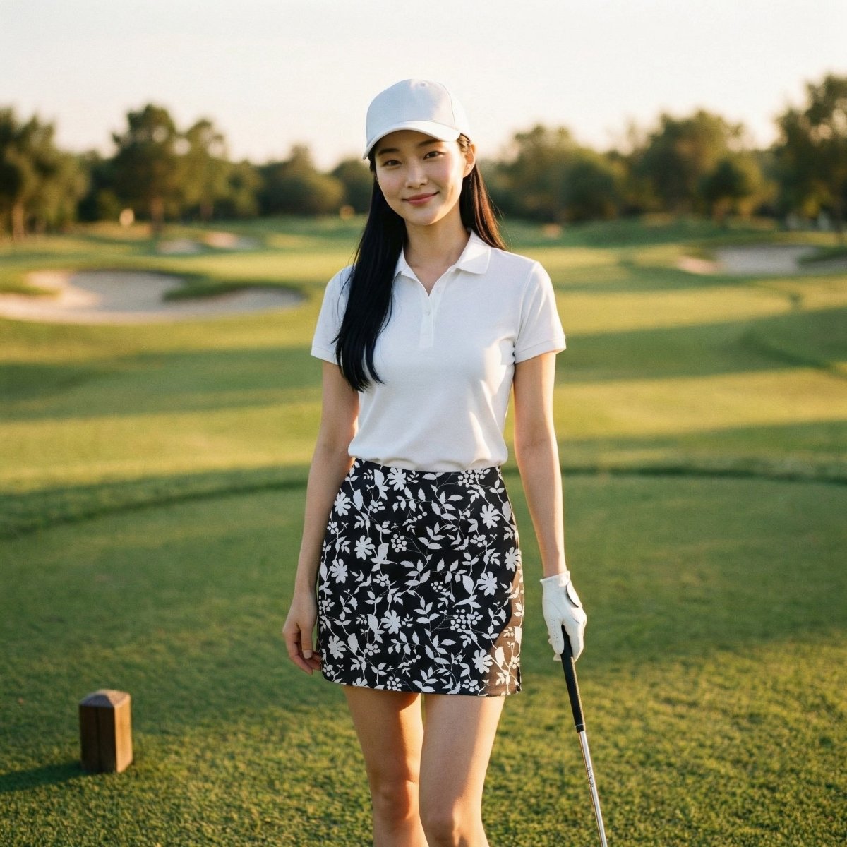 The White Leaf Skirt by Putter Girl