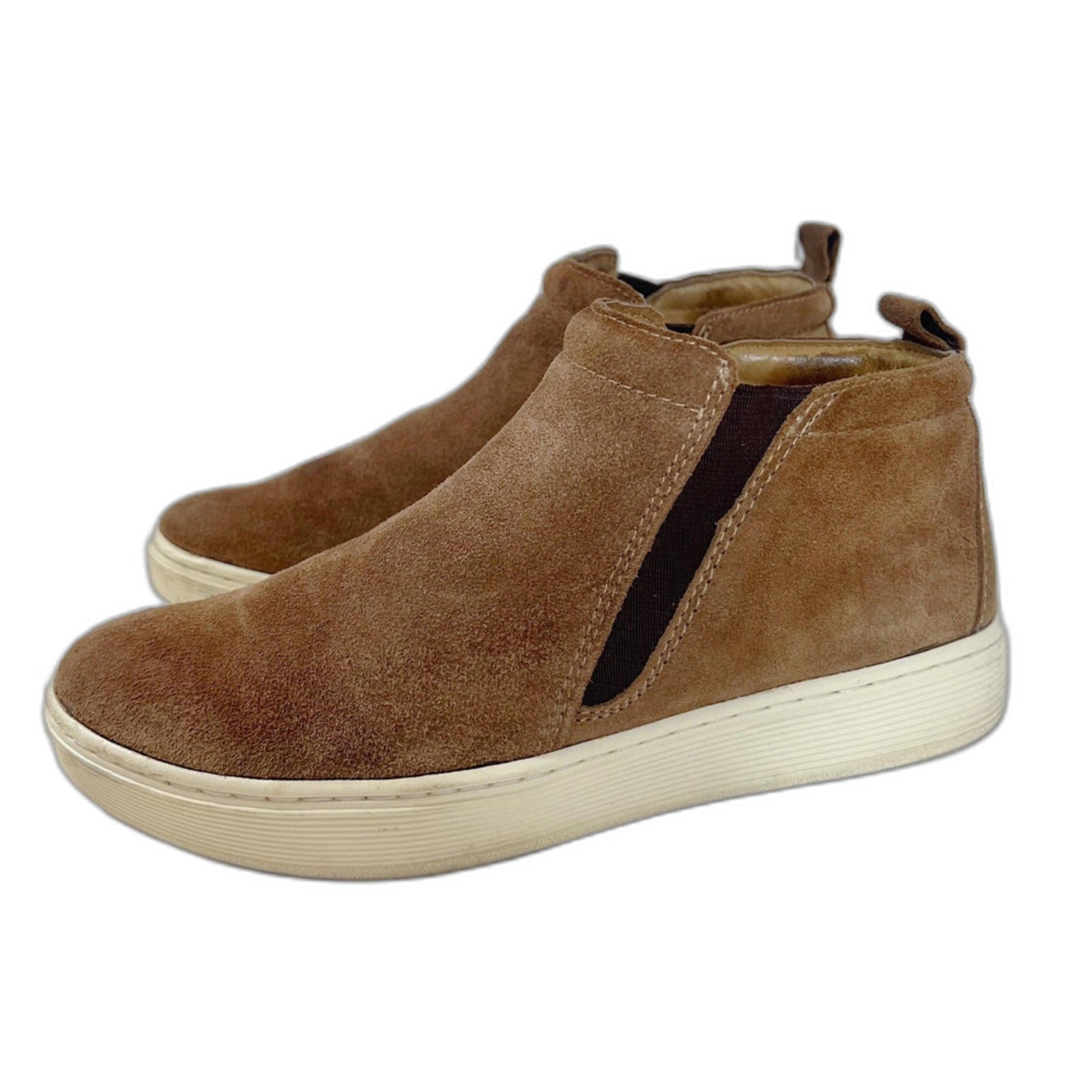 Sofft Britton li Brown Suede Leather Slip on Sneakers Women's Size 7.5 by Hot Girl Secondhand