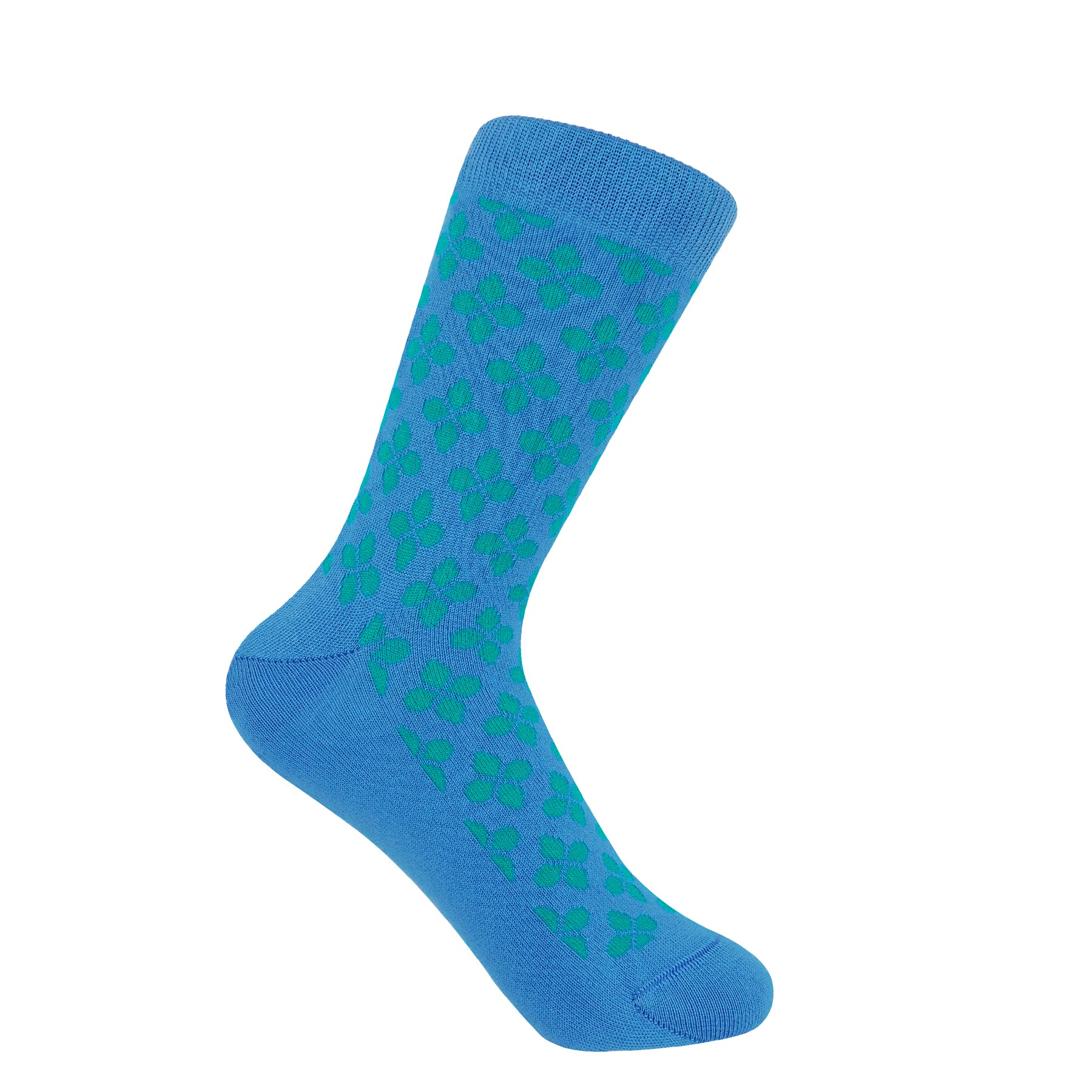 Clover Women's Socks - Blue by Peper Harow