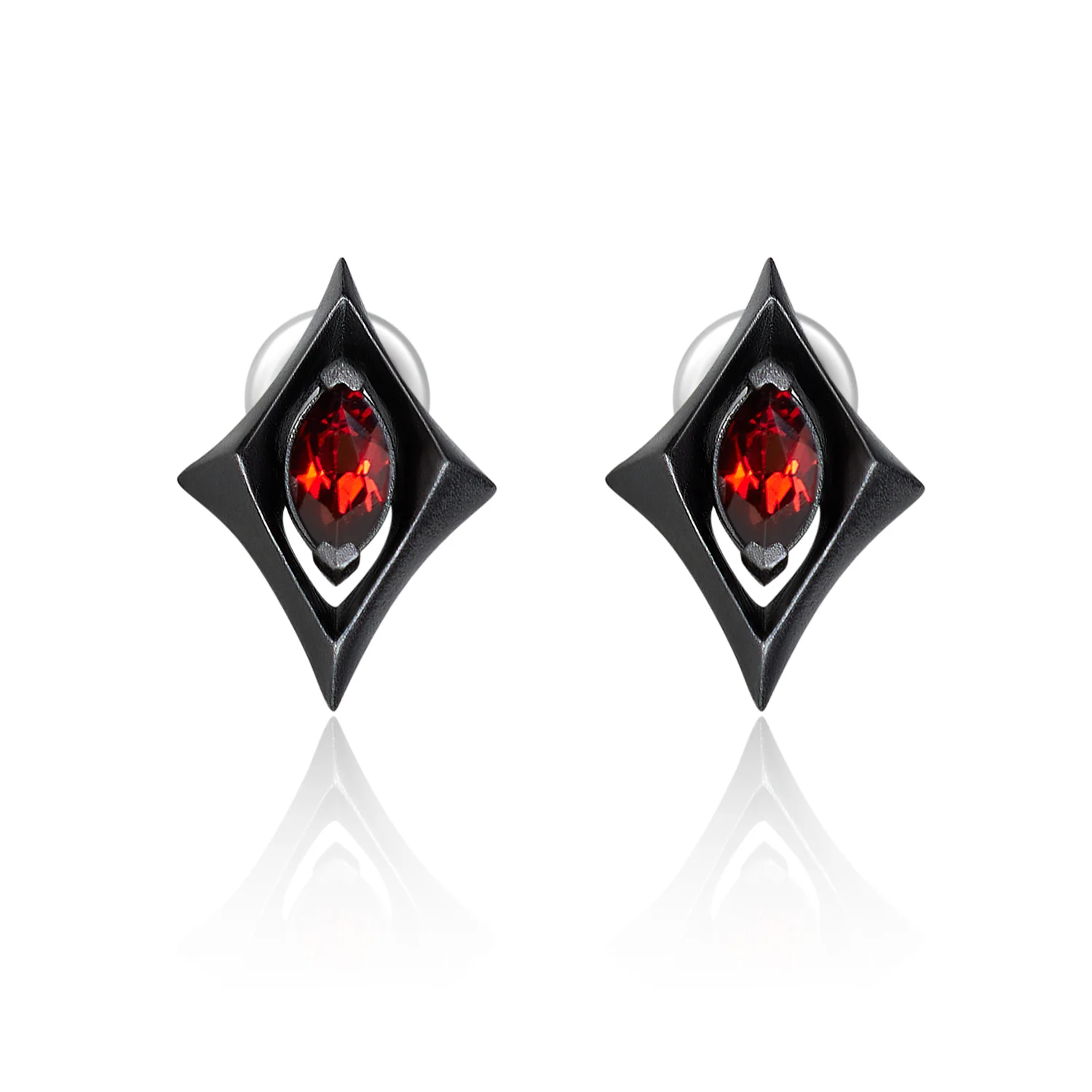 Stellar | Single & Paired Silver Earring by Outsider Artist