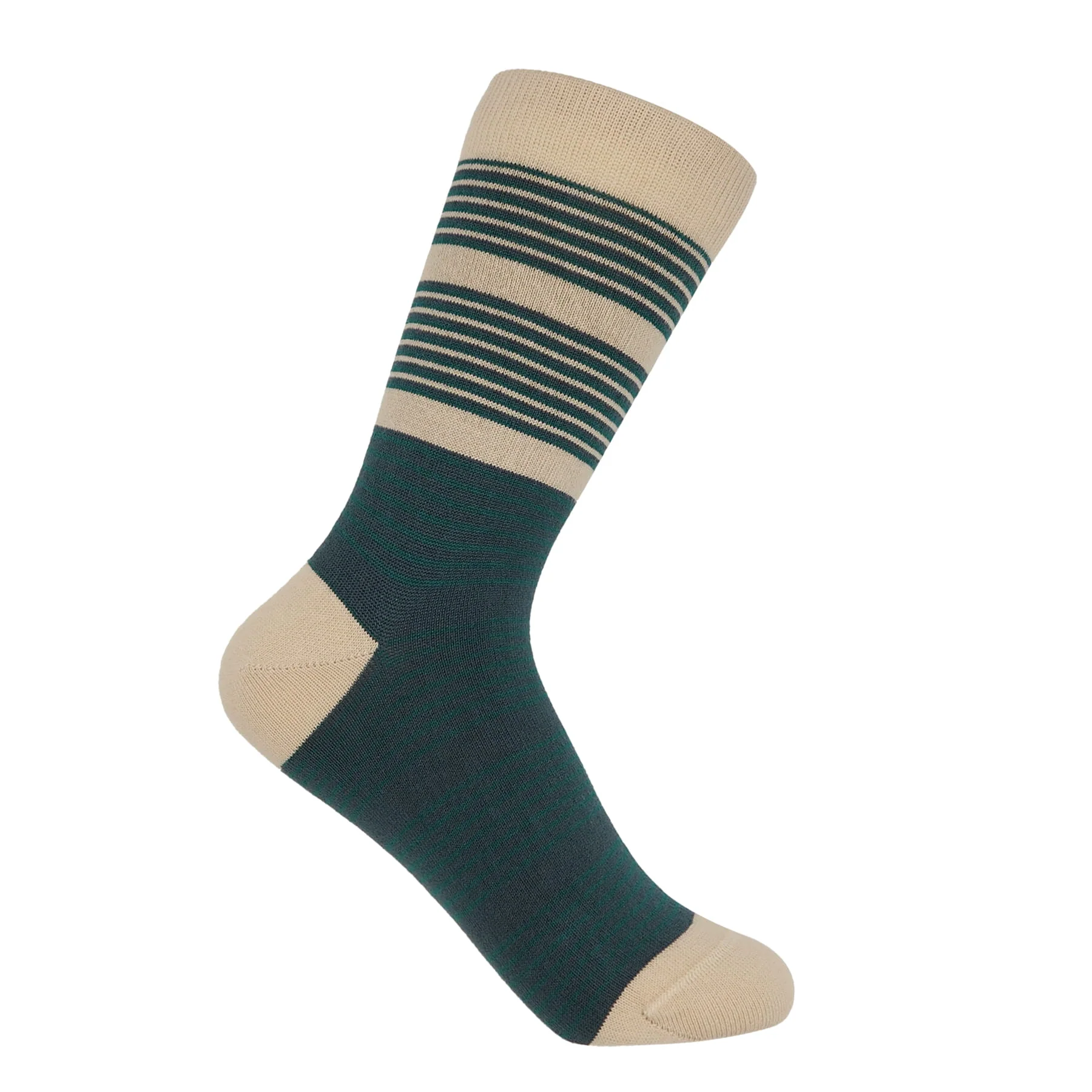 Twin Stripe Women's Socks - Teal by Peper Harow