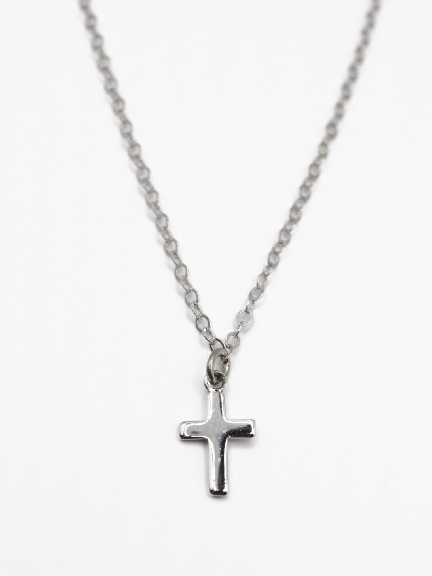 Vintage 925 Sterling Silver Cross Necklace by Northern Grip