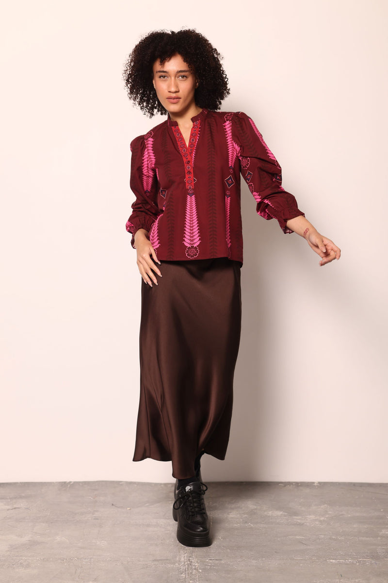 GEO FERNS ASHLEY TOP by Maude Vivante