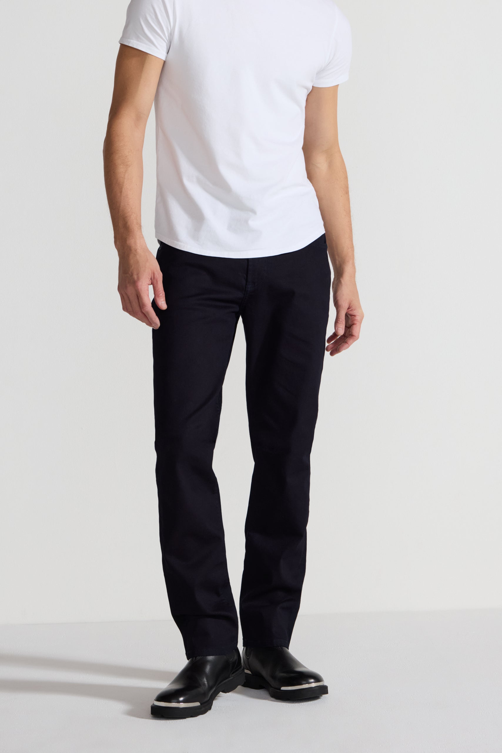 Deniro Ink Stretch Slim Straight Jean by MONFRERE