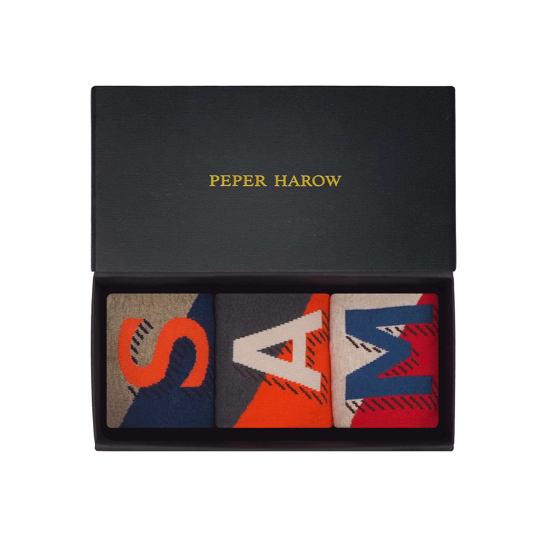 Alphabet Men's Gift Box - Sam by Peper Harow