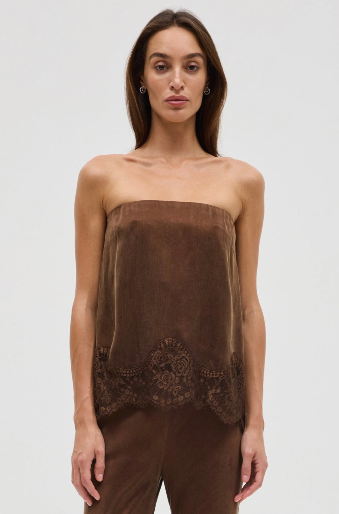 THIRD FORM Visions Lace Strapless Top by Sierra Deene