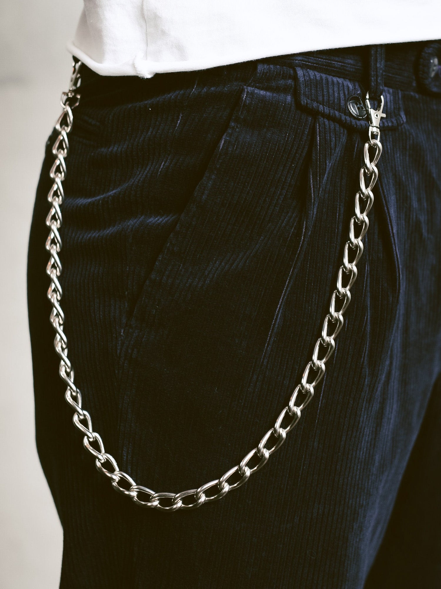 Unisex Dual Lobster Clasp Chunky Keyring Chain by Northern Grip