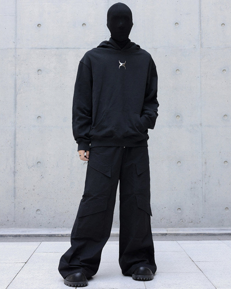 Mercury Reflective Logo Hoodie by OFFCULTURE