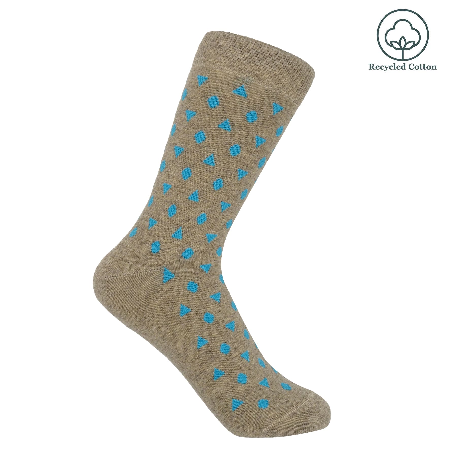 Confetti Women's Socks - Beige by Peper Harow
