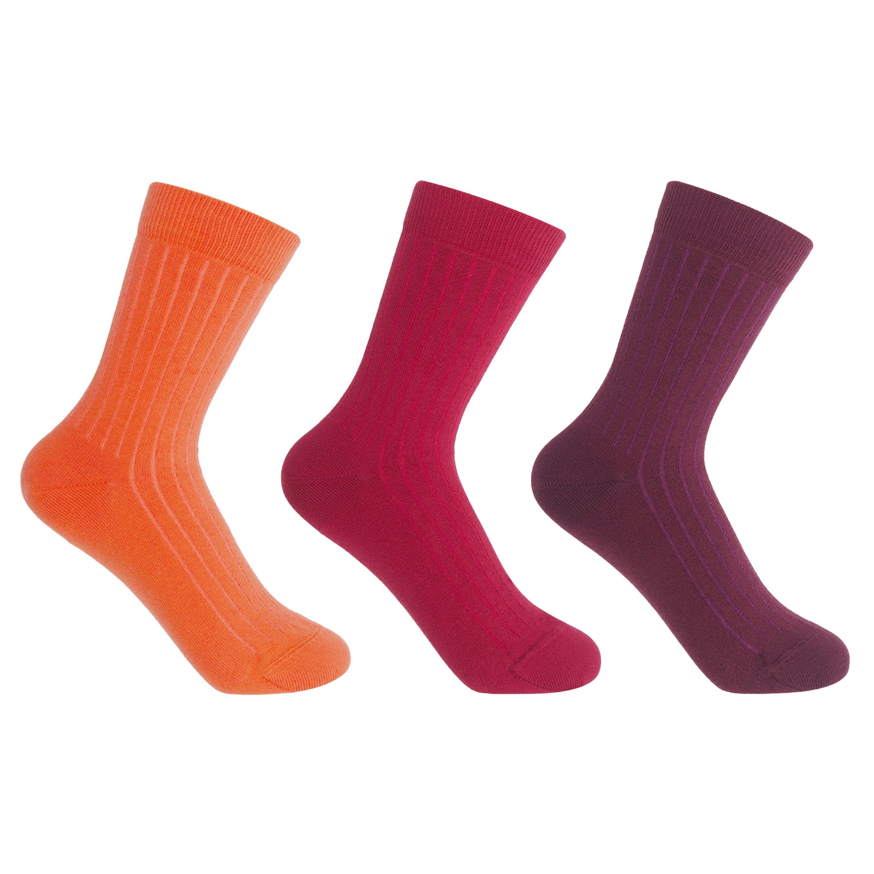 3 Pack Essential Women's Socks - Sunset by Peper Harow
