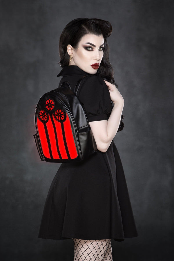 LED Chapel Backpack by KATAKOMB
