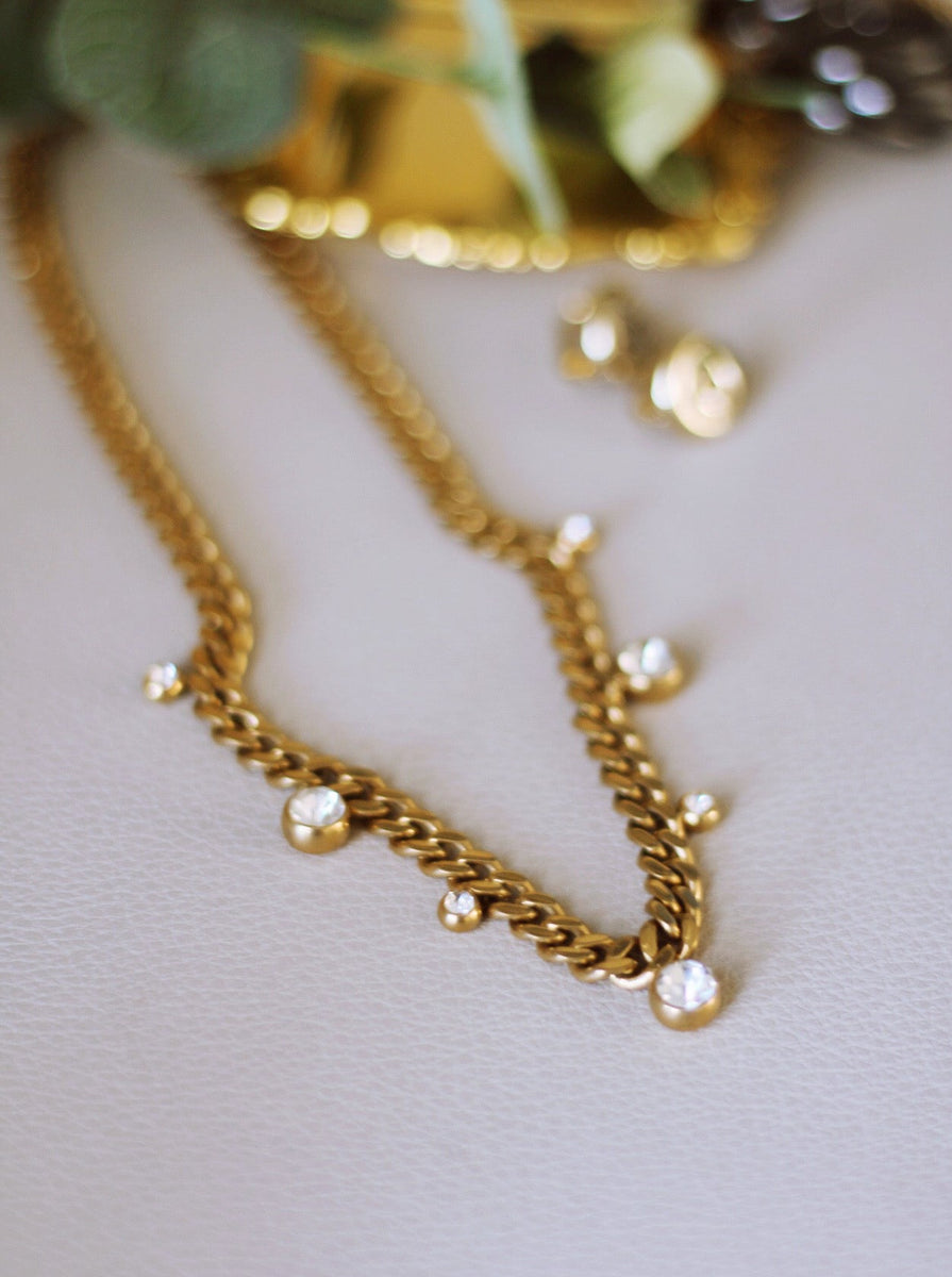 SERENITY NECKLACE (18K GOLD PLATED & WATERPROOF) by RAËLIV