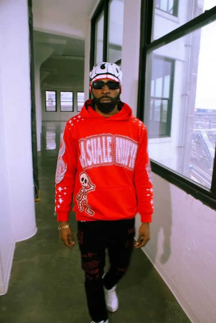 Direct-To-Garment Print Hoodie. by Casuale Muivi