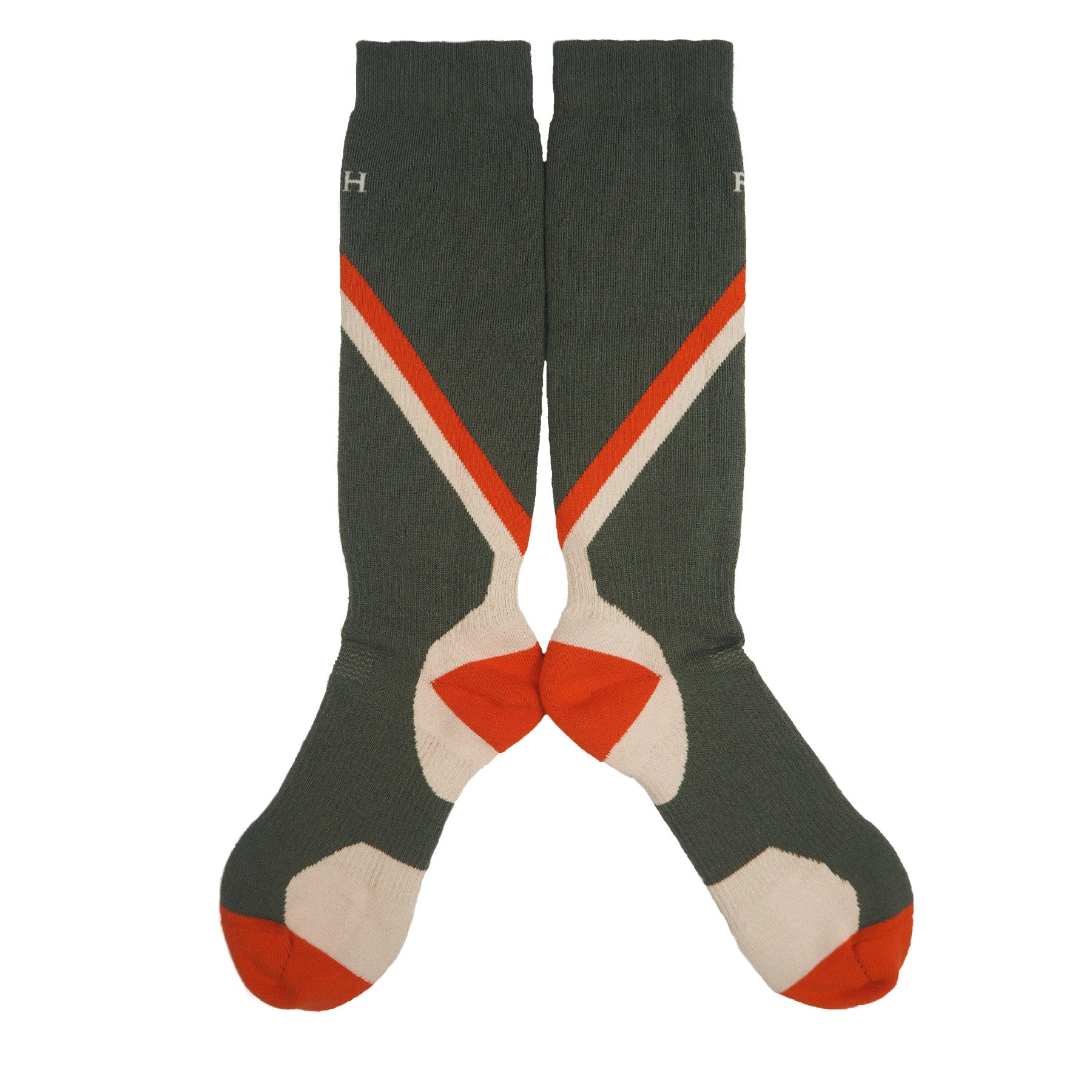 Men's Ski Socks - Olive by Peper Harow