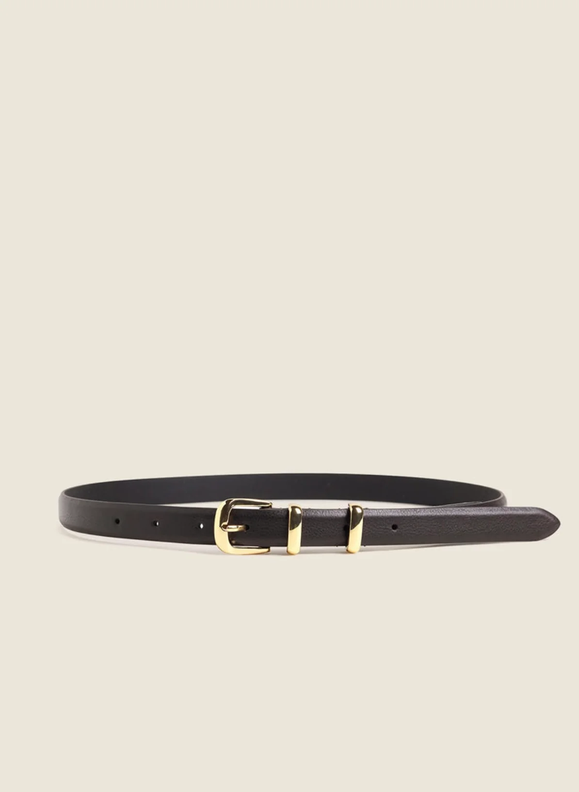Favorite Daughter The Skinny Jordan Belt in Brown by Sierra Deene
